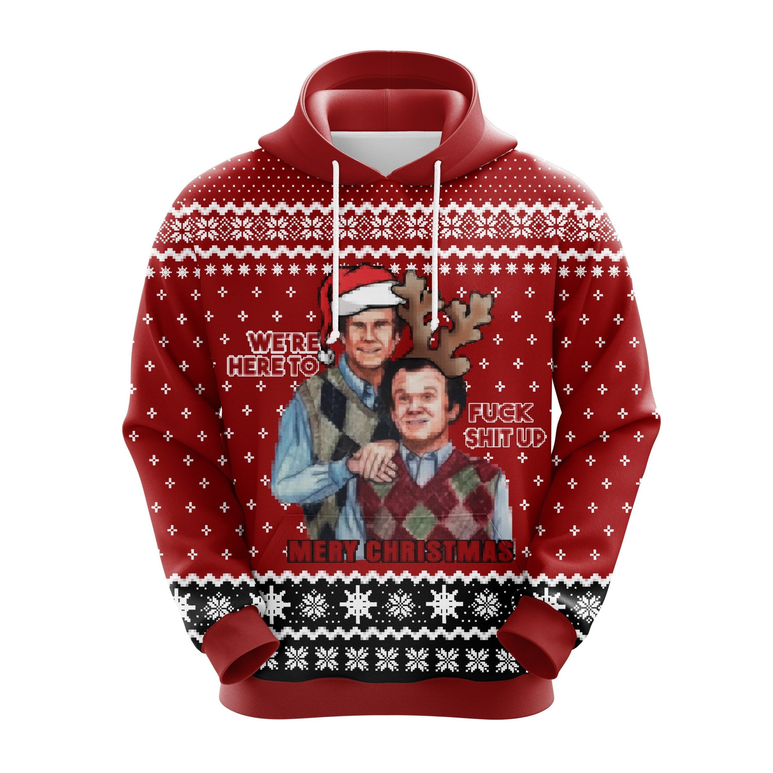 Step Brothers 2008 Christmas Cute Noel Mc Ugly Hoodie Amazing Gift Idea Thanksgiving Gift