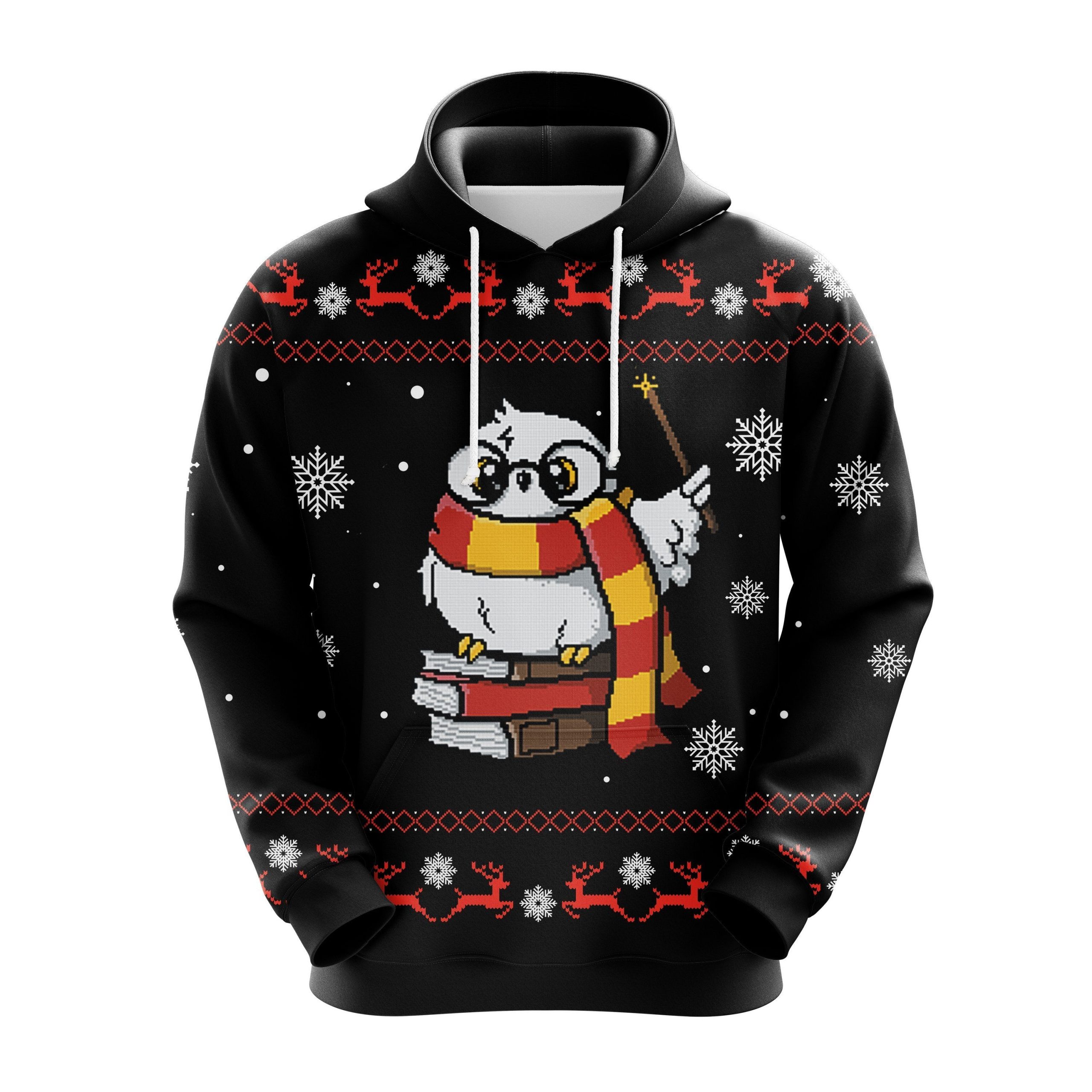 Owl Harry Potter Christmas Cute Noel Mc Ugly Hoodie Amazing Gift Idea Thanksgiving Gift