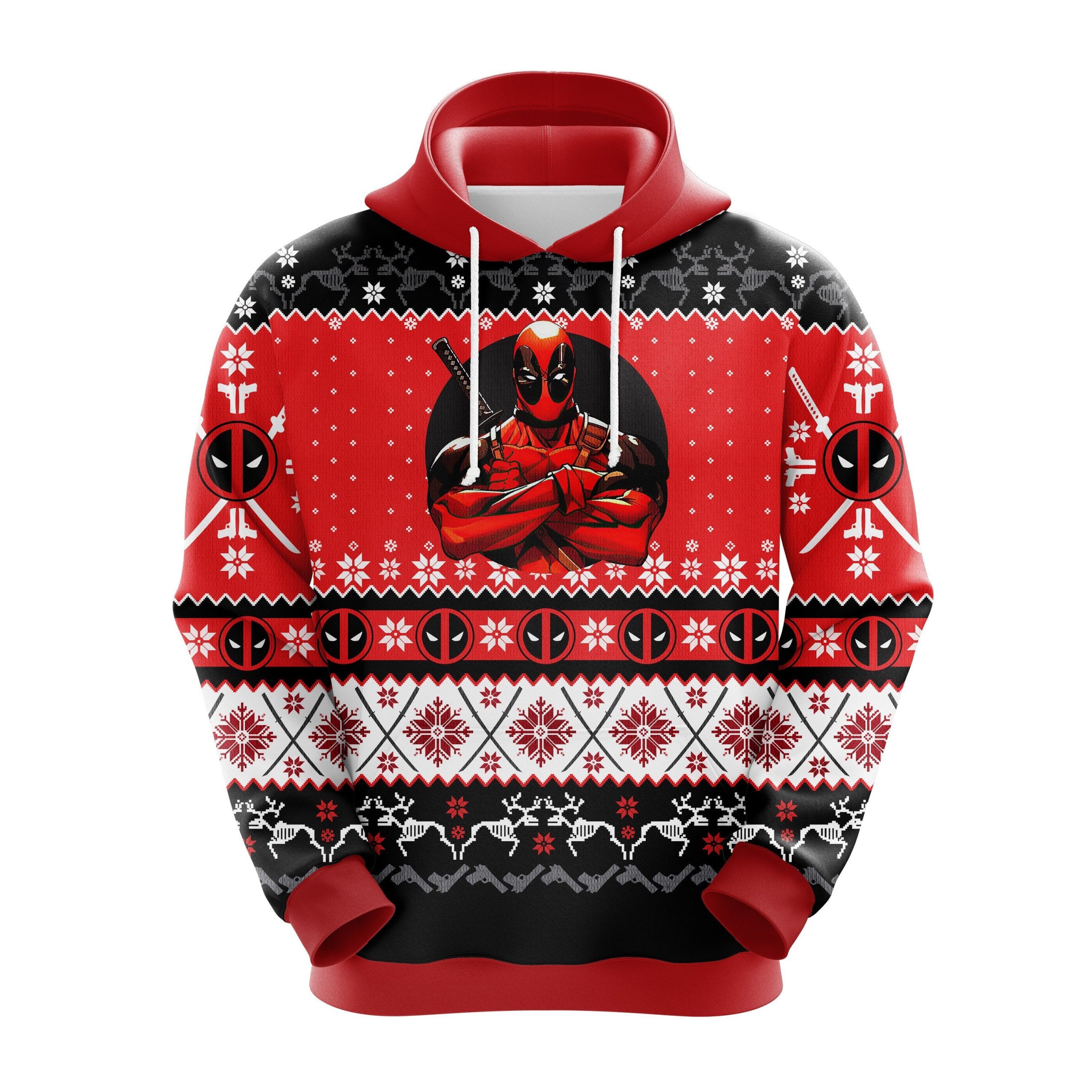Xmas Deadpool Christmas Cute Noel Mc Ugly Hoodie Amazing Gift Idea Thanksgiving Gift