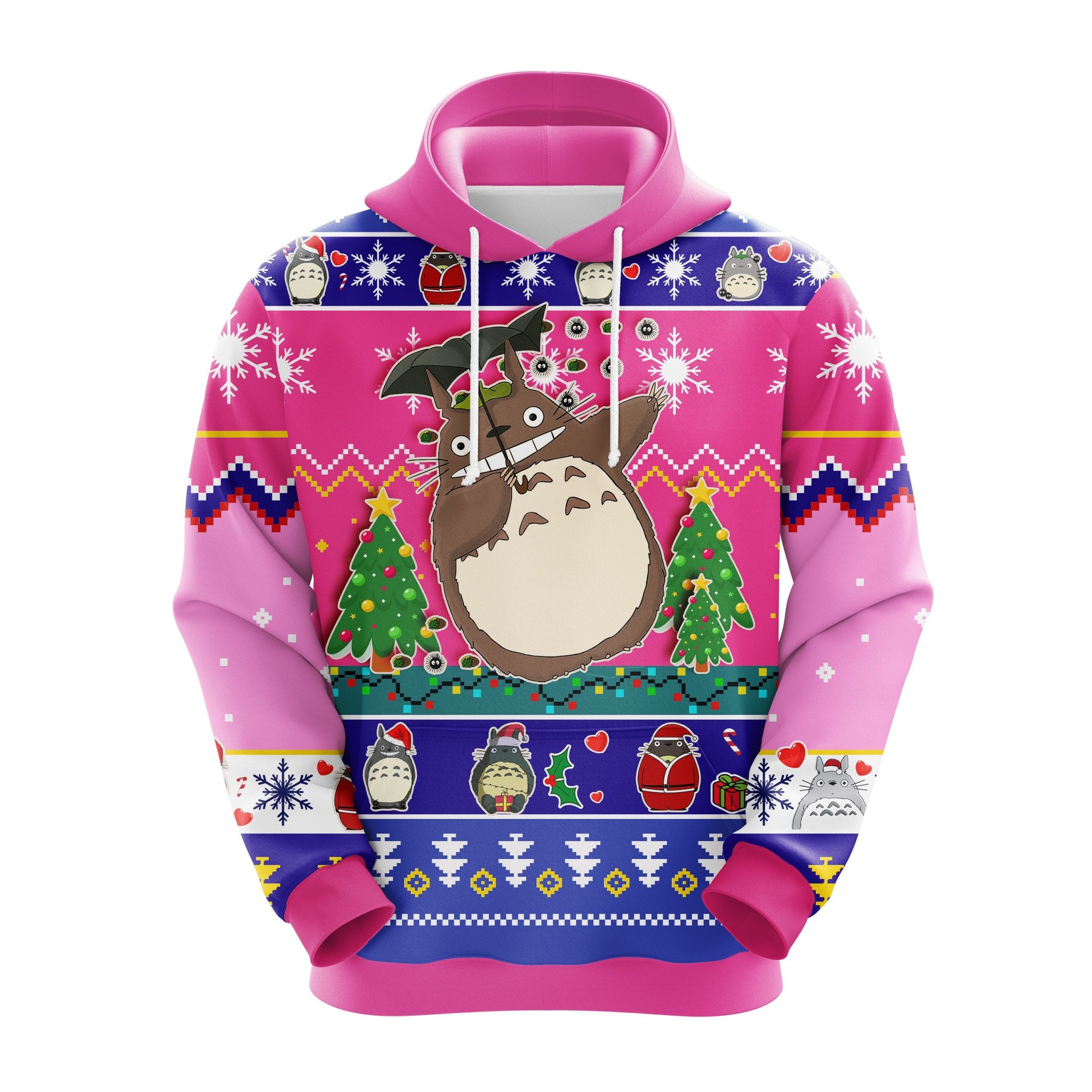 Totoro Christmas Cute Noel Mc Ugly Hoodie Amazing Gift Idea Thanksgiving Gift