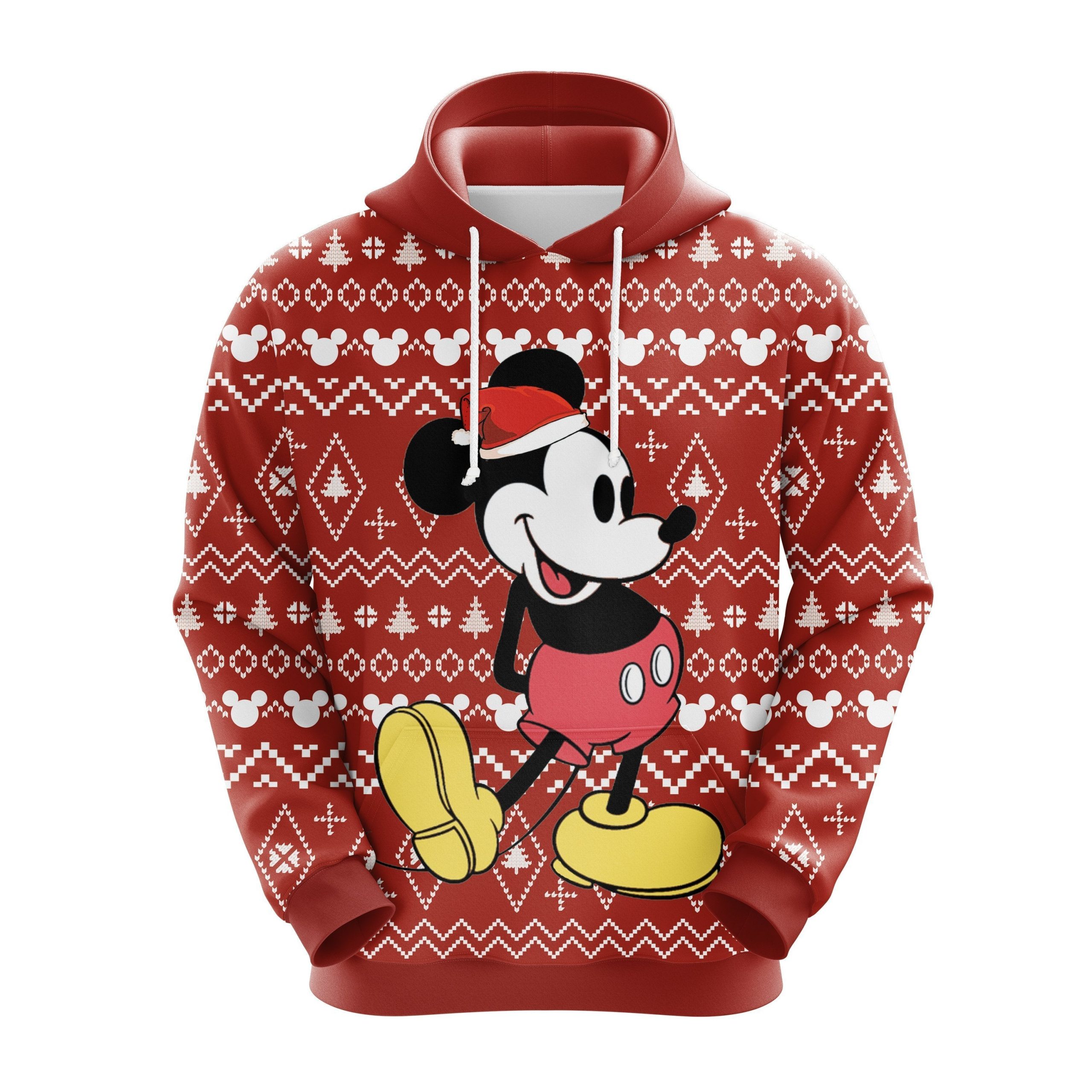 Mickey 2 Christmas Cute Noel Mc Ugly Hoodie Amazing Gift Idea Thanksgiving Gift