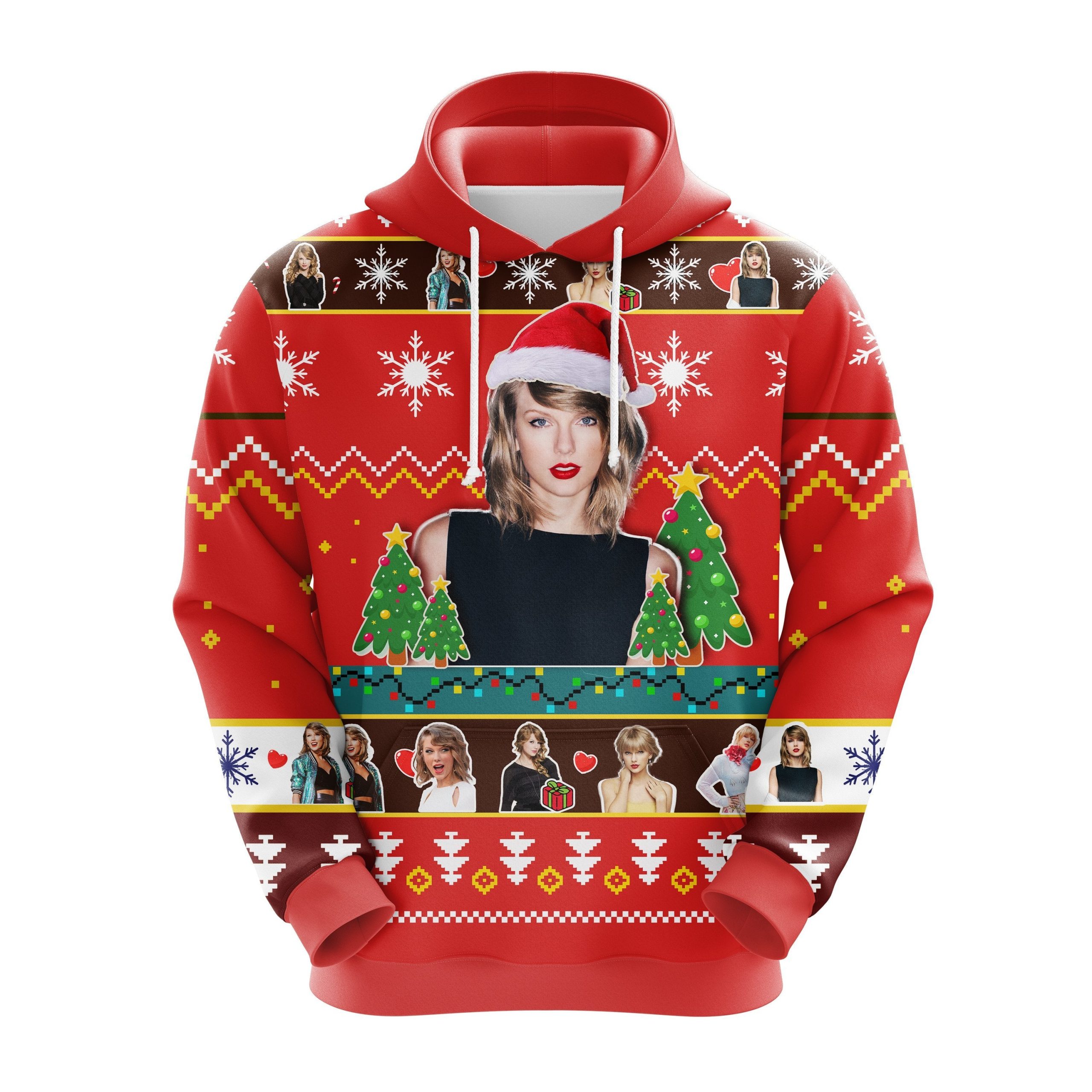 Taylor Swift Christmas Cute Noel Mc Ugly Hoodie Amazing Gift Idea Thanksgiving Gift