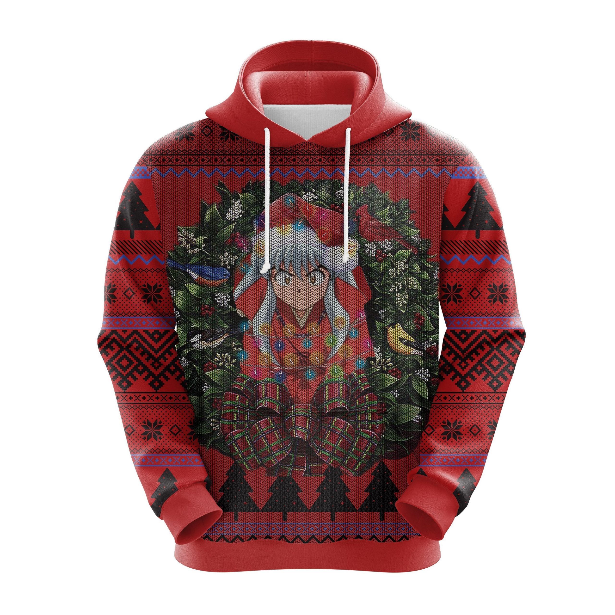 Inuyasha Noel Christmas Cute Noel Mc Ugly Hoodie Amazing Gift Idea Thanksgiving Gift