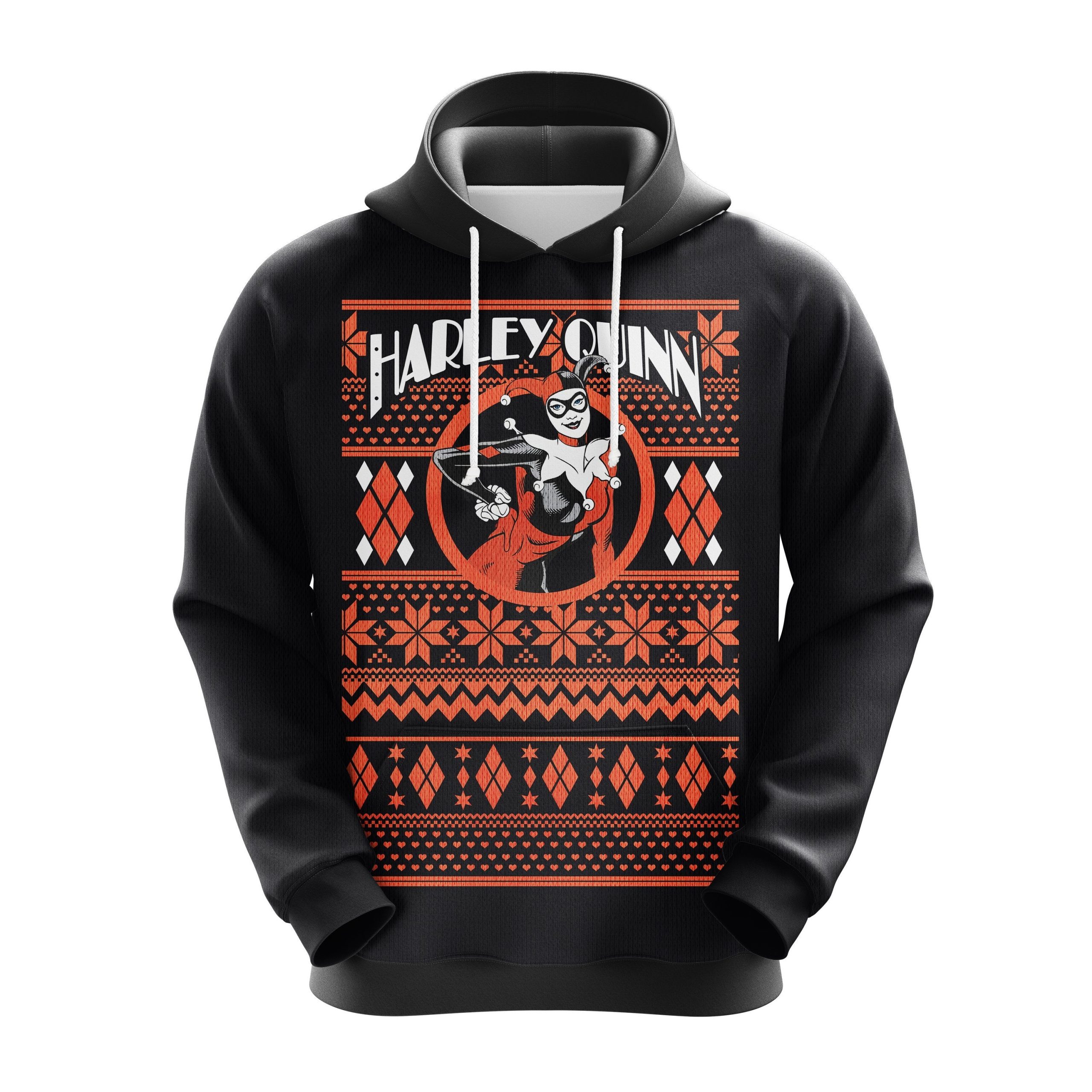 Harley Quinn 2 Christmas Christmas Cute Noel Mc Ugly Hoodie Amazing Gift Idea Thanksgiving Gift