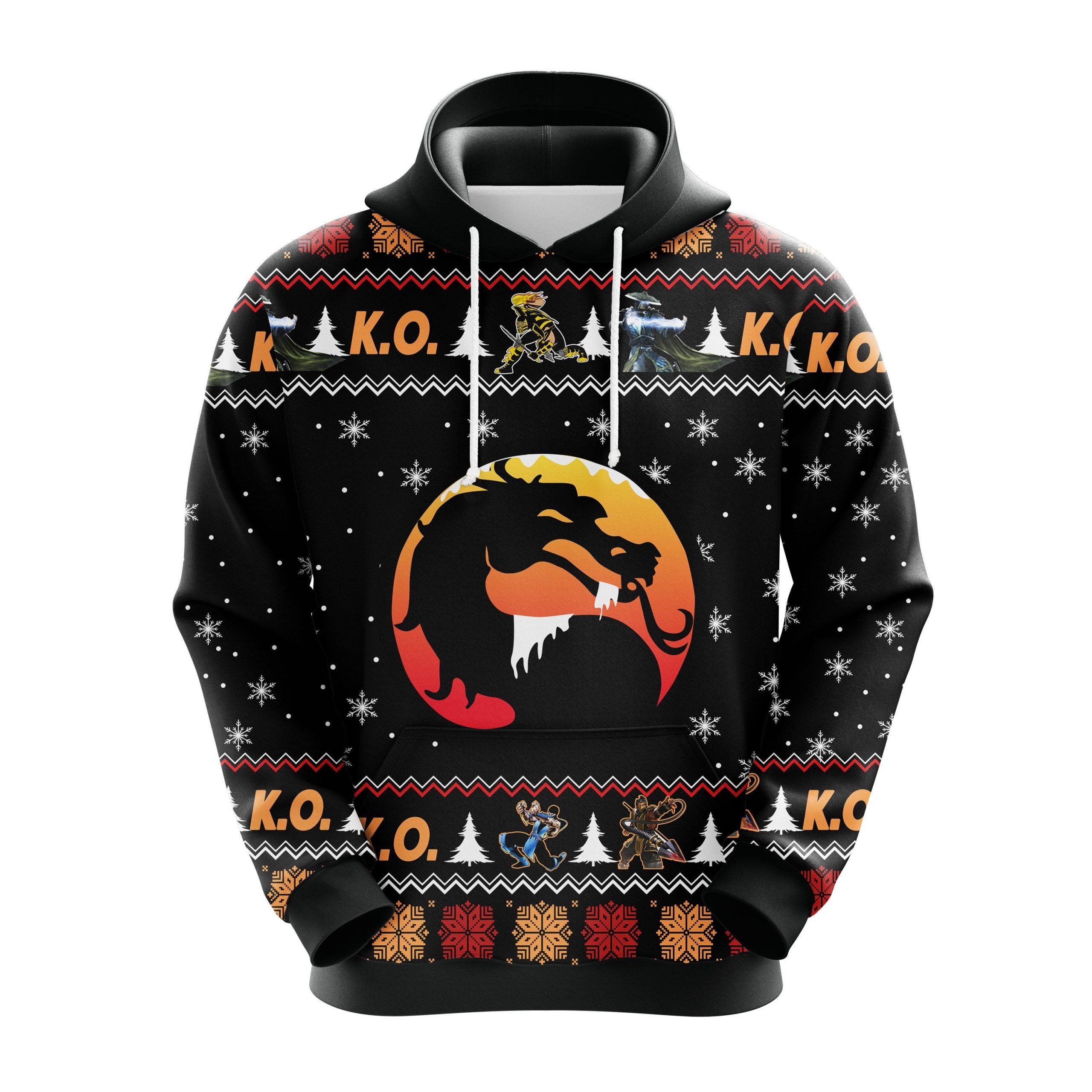 Mortal Kombat Christmas Cute Noel Mc Ugly Hoodie Amazing Gift Idea Thanksgiving Gift