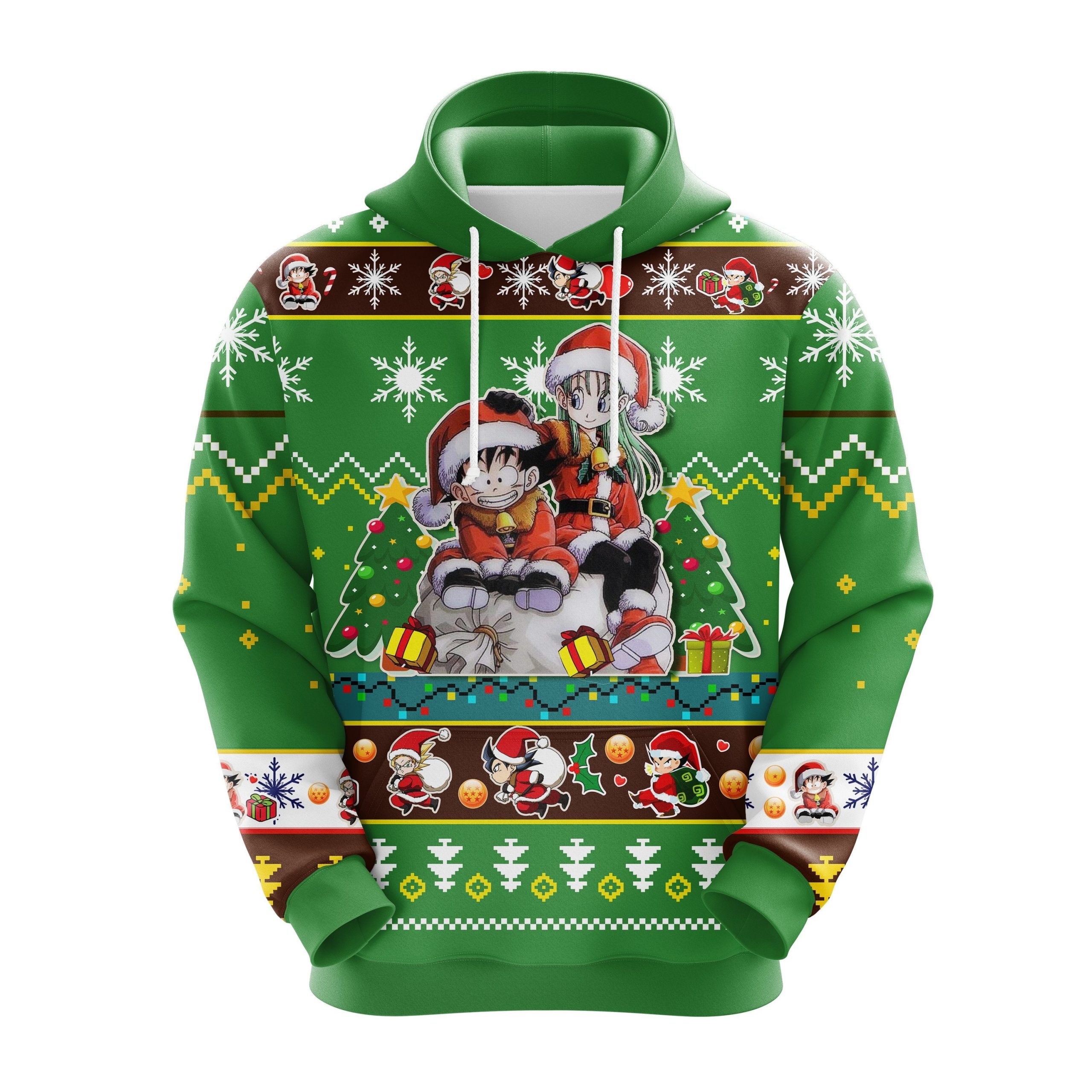 Dragon Ball Christmas Cute Noel Mc Ugly Hoodie 2 Amazing Gift Idea Thanksgiving Gift