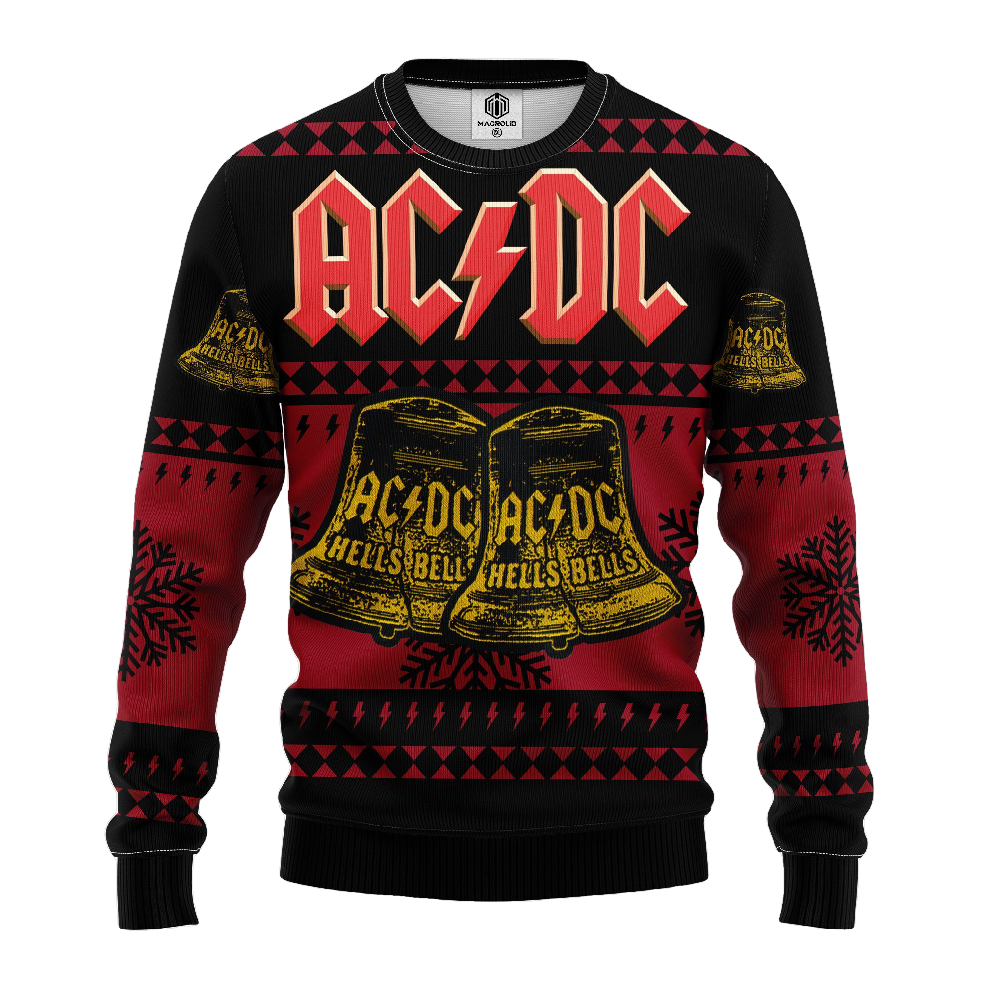 Acdc Red Ugly Christmas Sweater Amazing Gift Idea Thanksgiving Gift