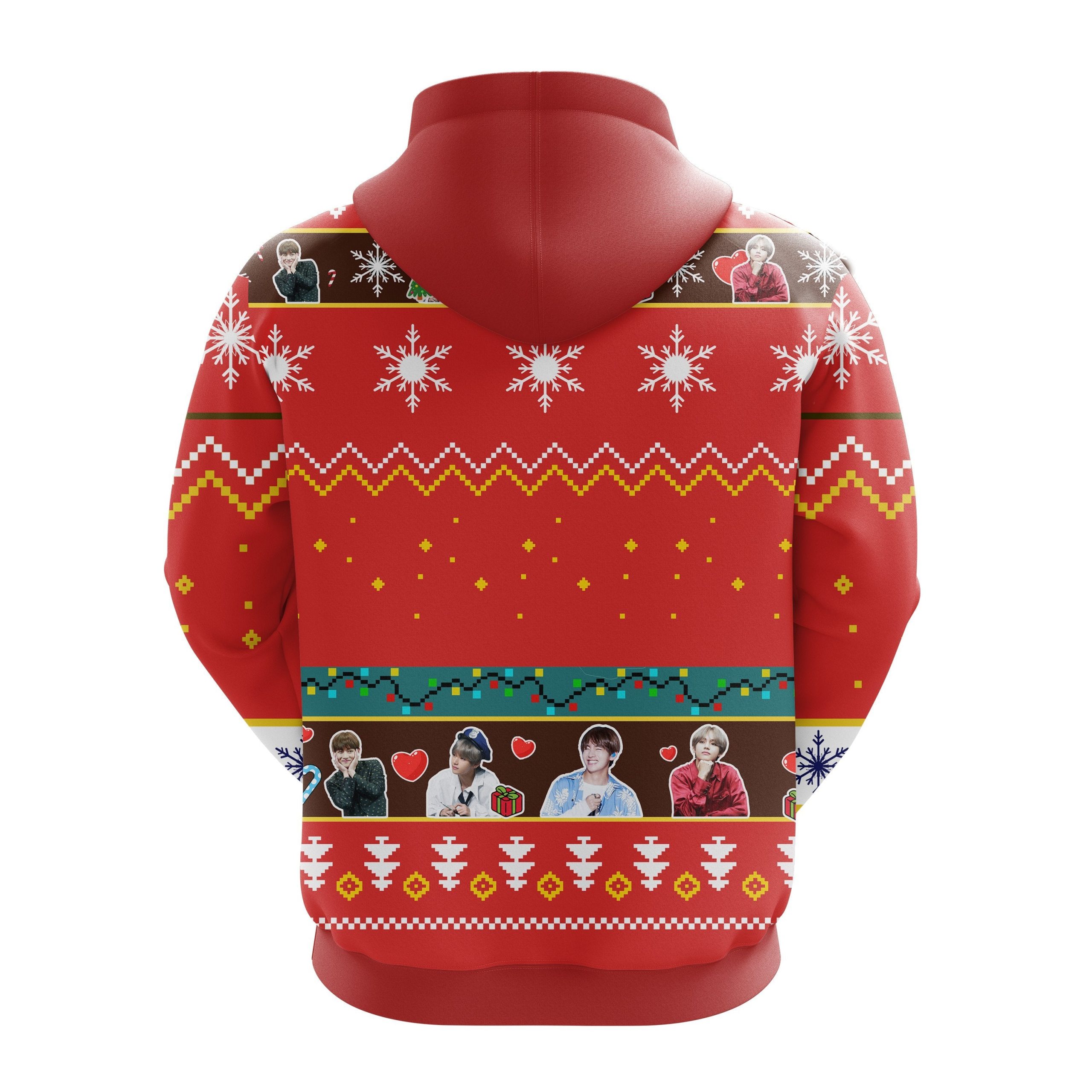 V Bts Christmas Cute Noel Mc Ugly Hoodie Amazing Gift Idea Thanksgiving Gift