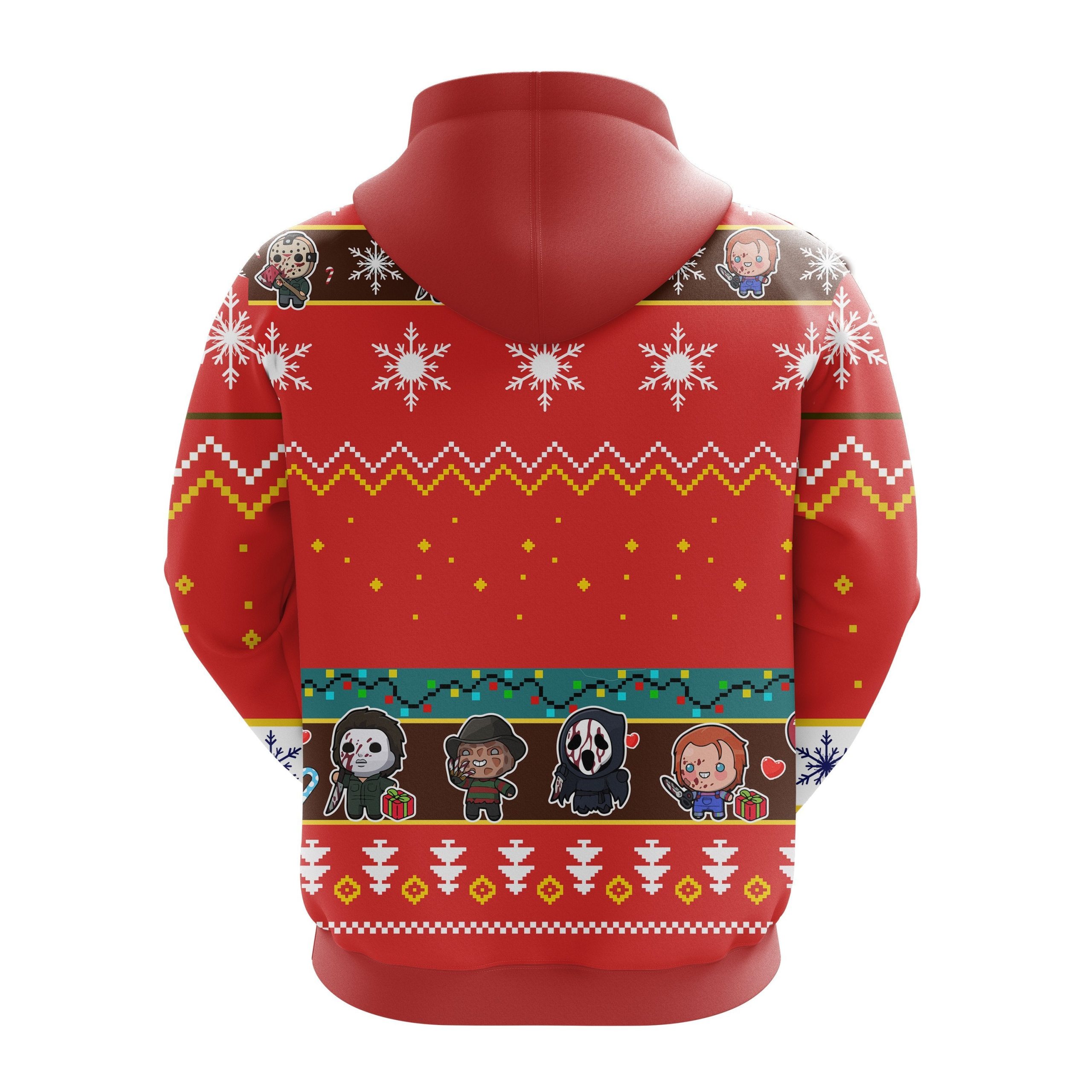 Character Chibi Horror Christmas Cute Noel Mc Ugly Hoodie Amazing Gift Idea Thanksgiving Gift