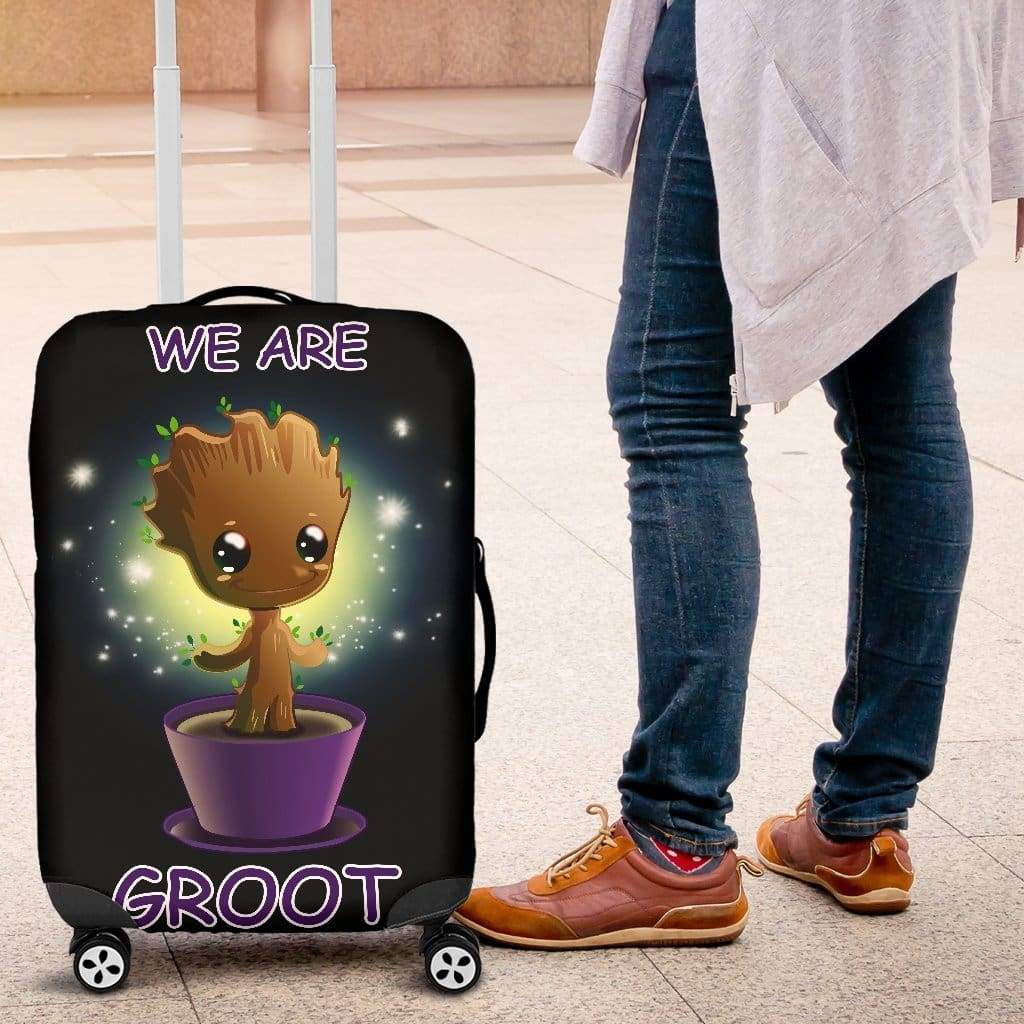 Baby Groot Guardians Of The Galaxy Luggage Cover Suitcase Protector