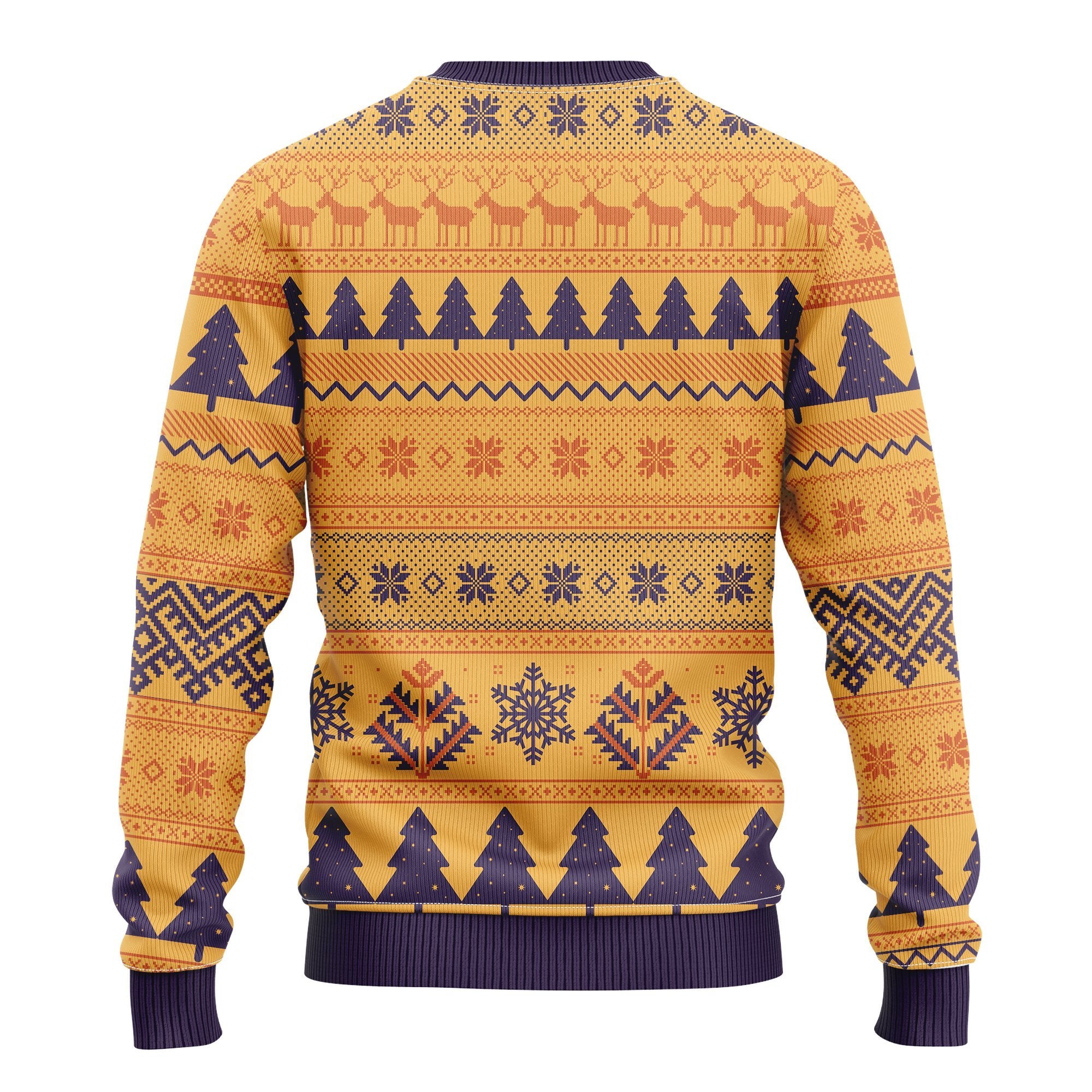 Among Us Yellow Ugly Christmas Sweater Amazing Gift Idea Thanksgiving Gift