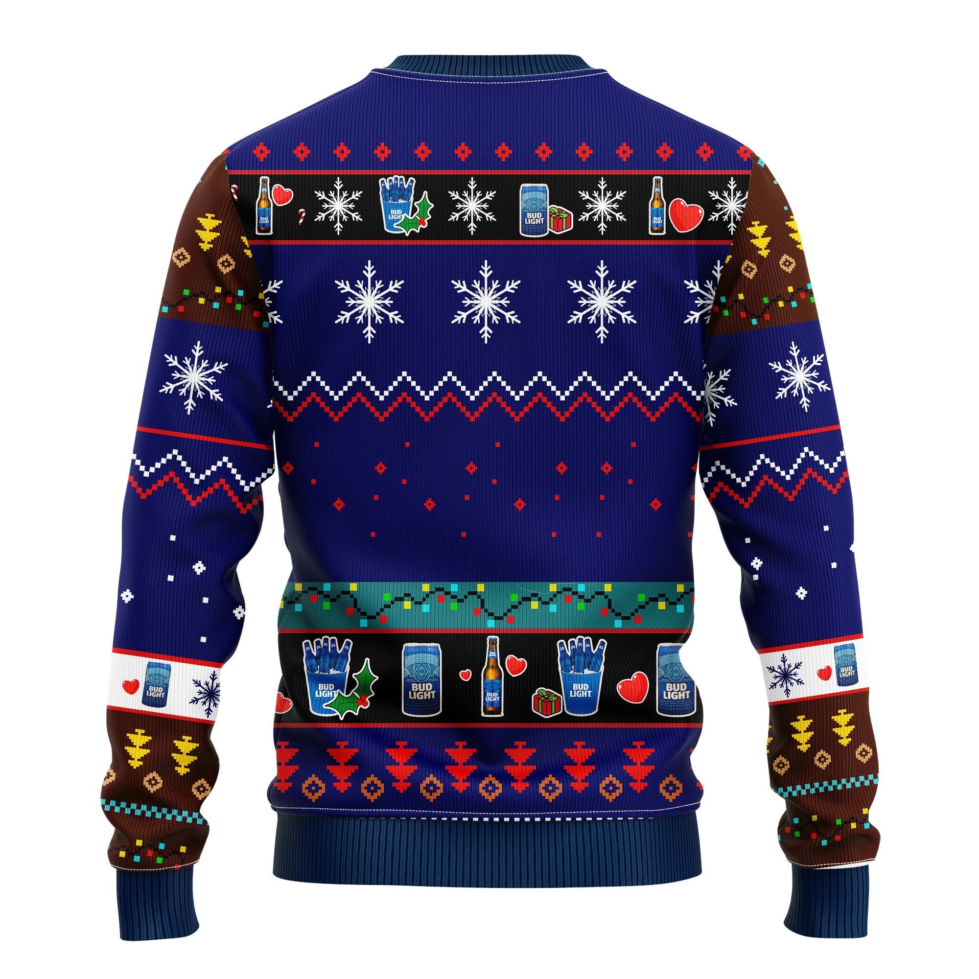 Bud Light Ugly Christmas Sweater Blue 1 Amazing Gift Idea Thanksgiving Gift