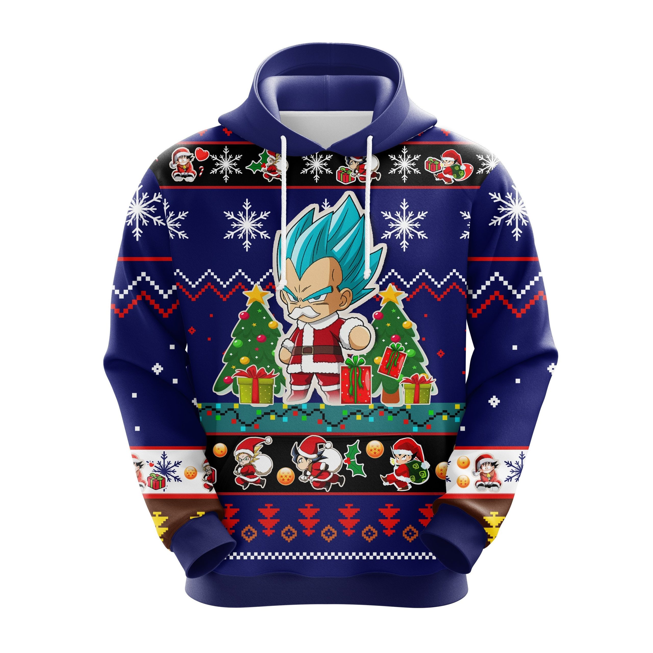 Dragon Ball Christmas Cute Noel Mc Ugly Hoodie 3 Amazing Gift Idea Thanksgiving Gift