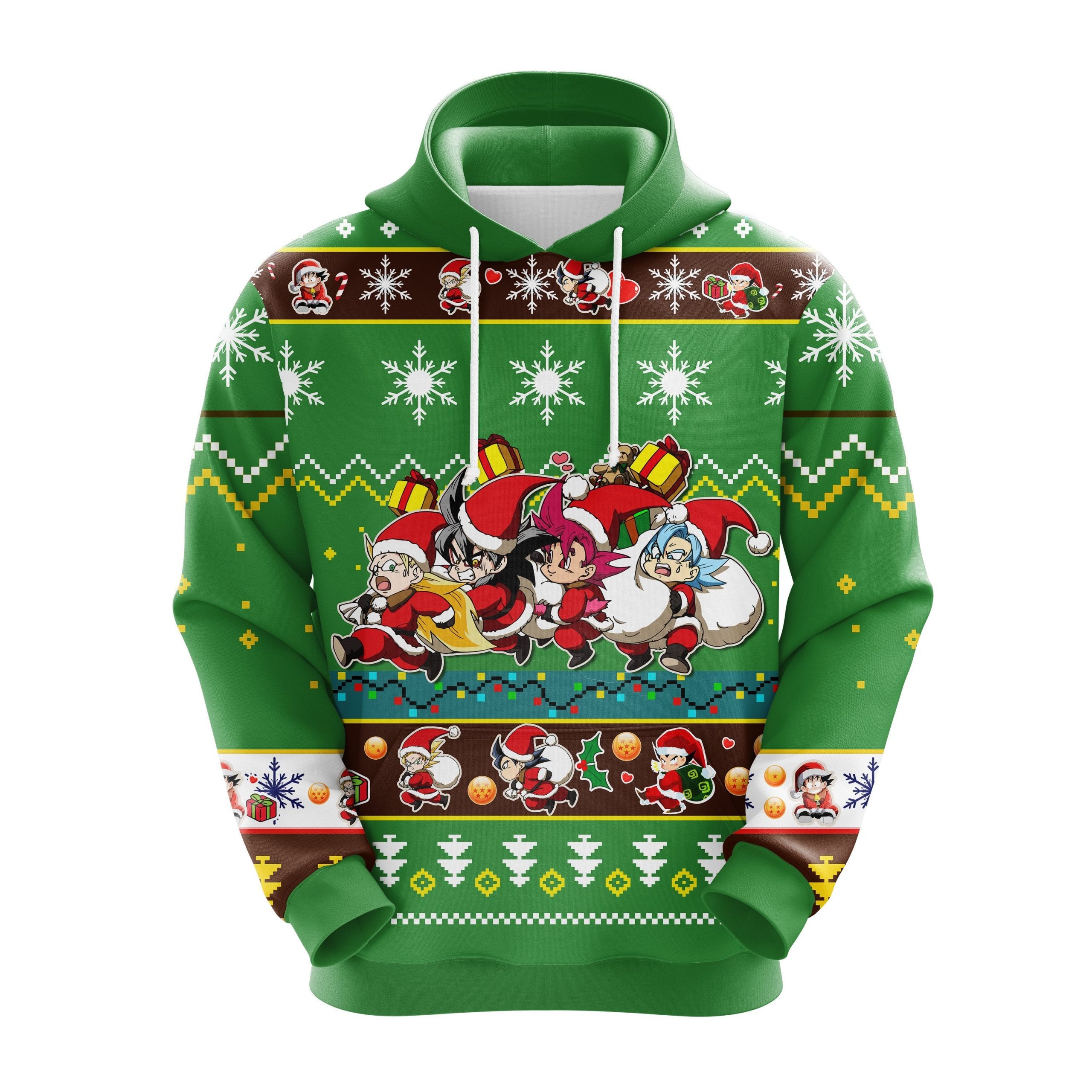 Dragon Ball Christmas Cute Noel Mc Ugly Hoodie 1 Amazing Gift Idea Thanksgiving Gift