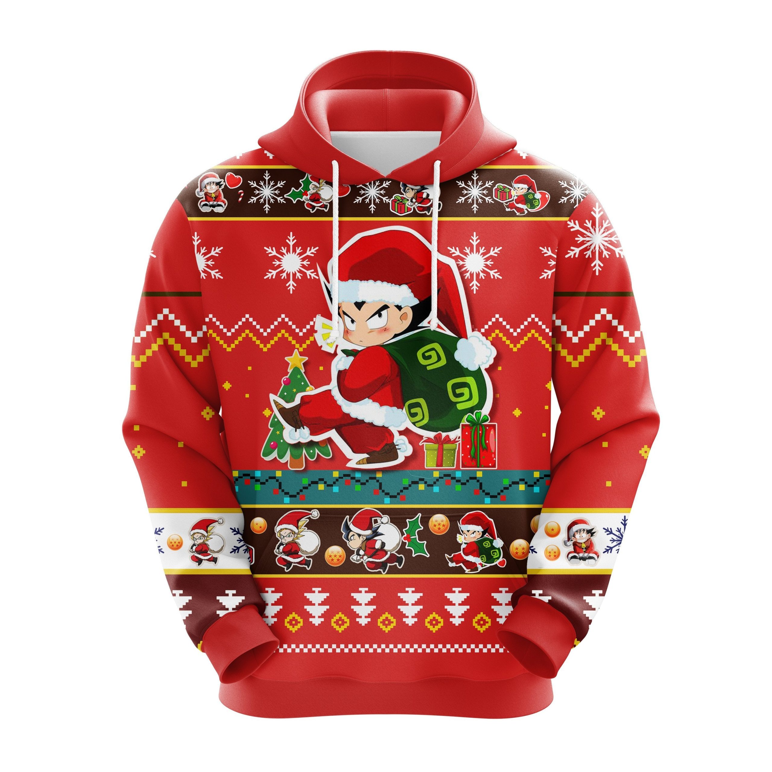 Dragon Ball Christmas Cute Noel Mc Ugly Hoodie 4 Amazing Gift Idea Thanksgiving Gift