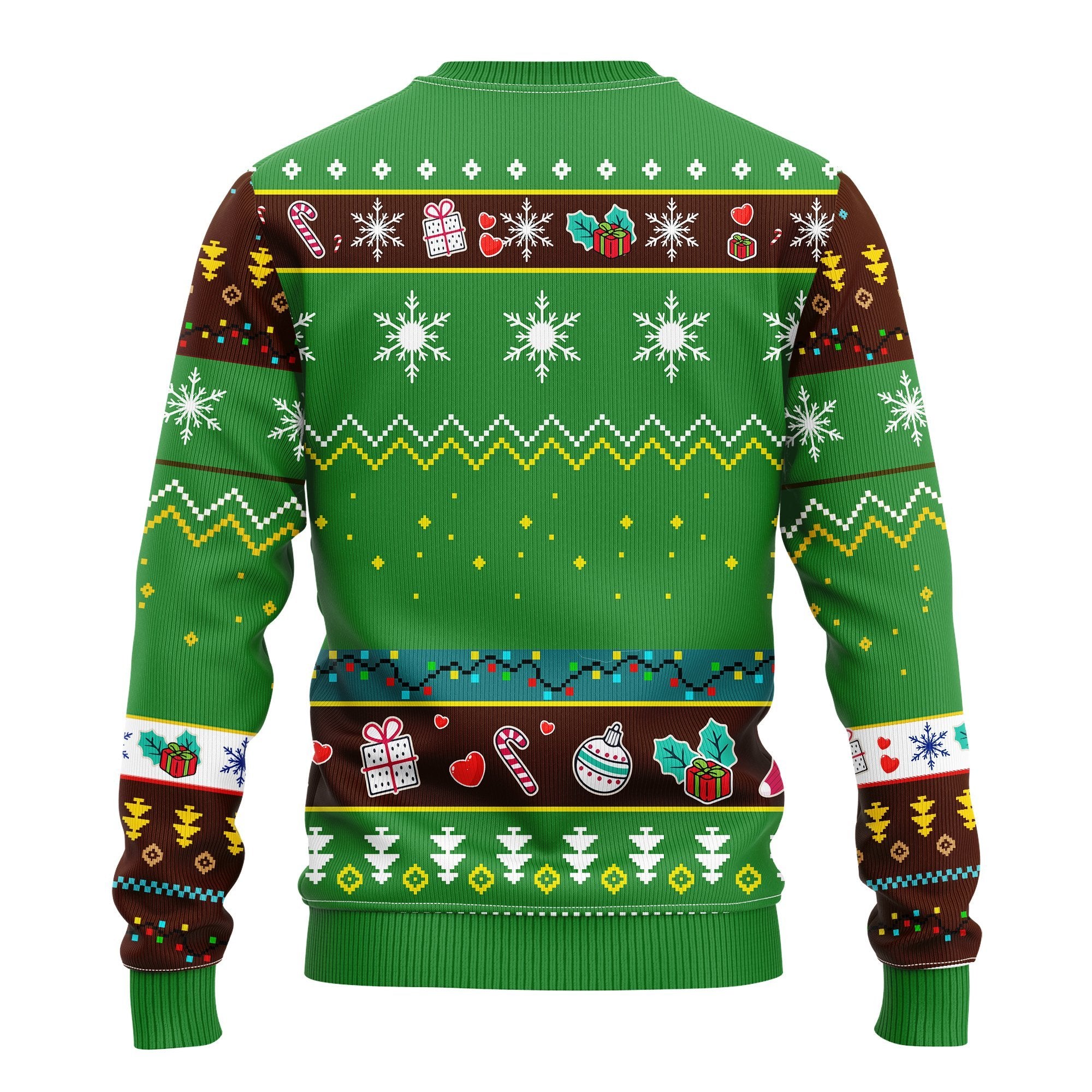 Moana Ugly Christmas Sweater Green Amazing Gift Idea Thanksgiving Gift