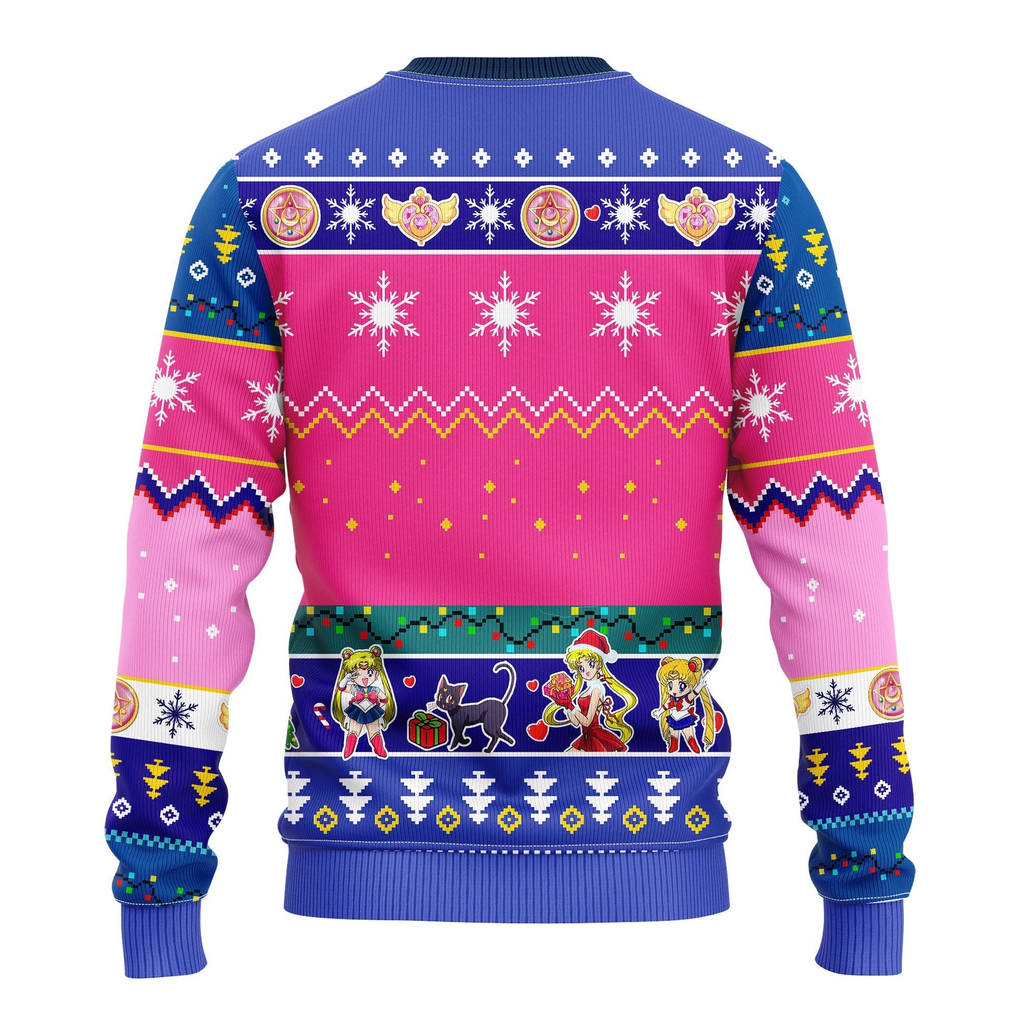 Sailor Moon Ugly Christmas Sweater Amazing Gift Idea Thanksgiving Gift