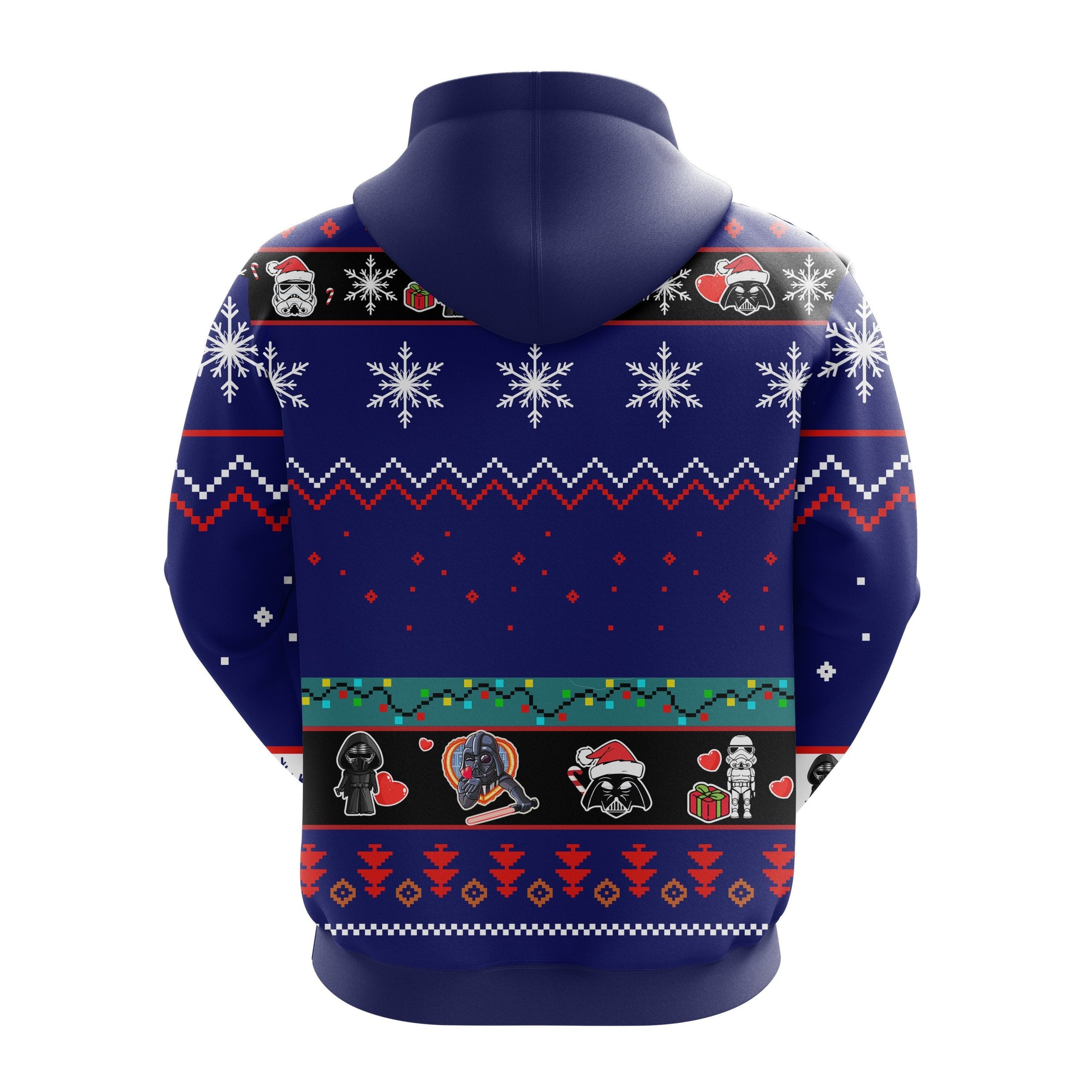 Star Wars Blue Christmas Cute Noel Mc Ugly Hoodie Amazing Gift Idea Thanksgiving Gift