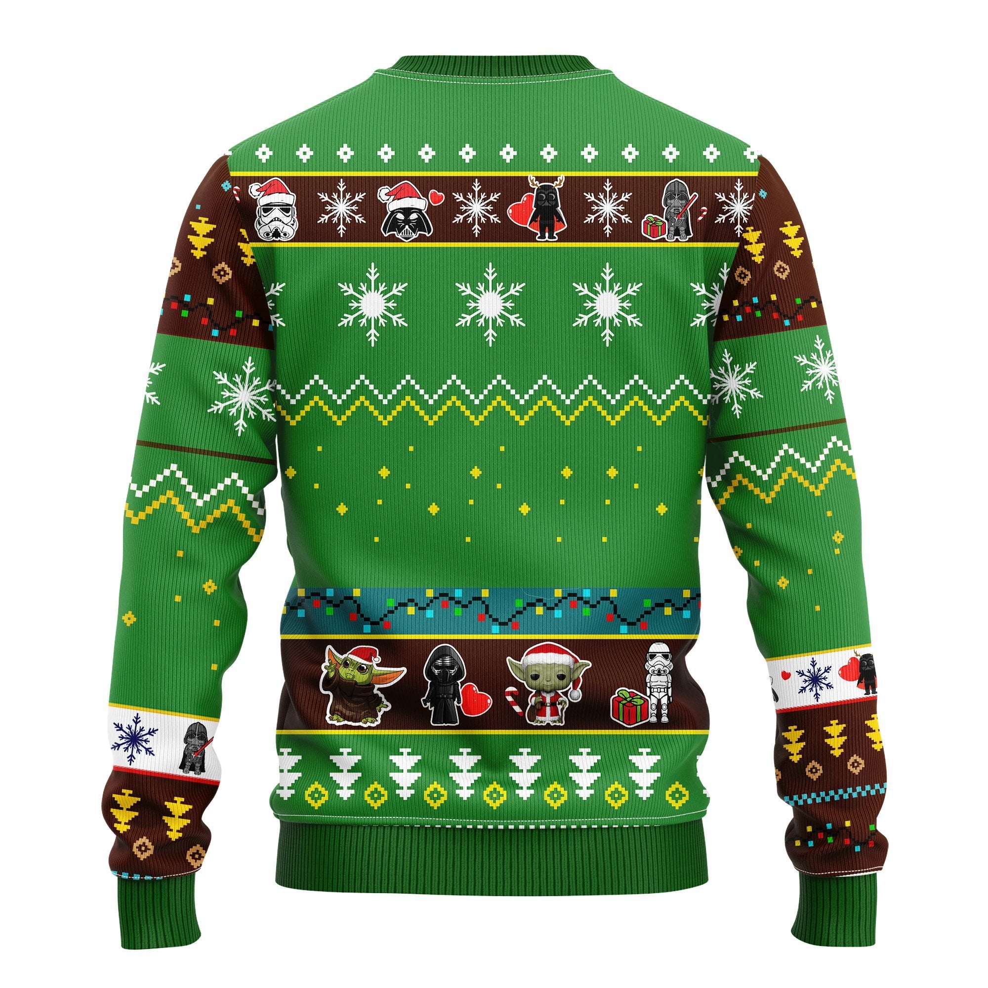 Star Wars Cute Ugly Christmas Sweater Green 1 Amazing Gift Idea Thanksgiving Gift