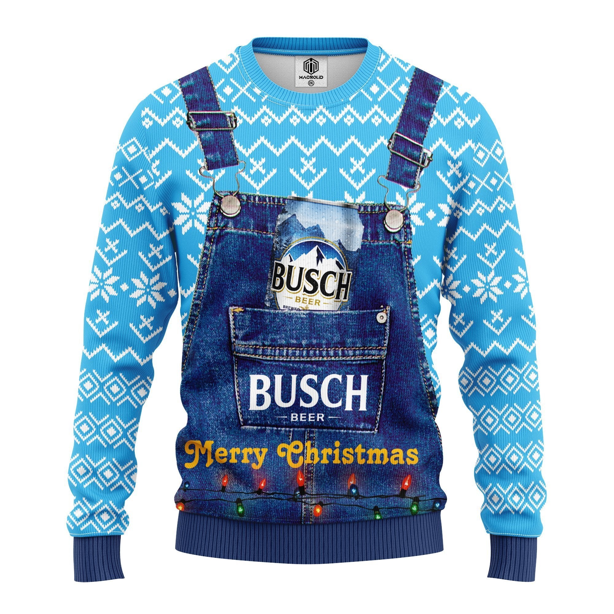 Busch 4 Ugly Christmas Sweater Amazing Gift Idea Thanksgiving Gift