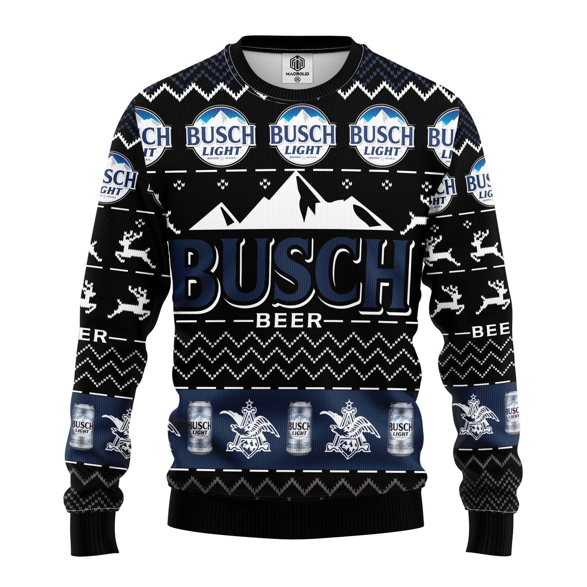 Busch 2 Ugly Christmas Sweater Amazing Gift Idea Thanksgiving Gift