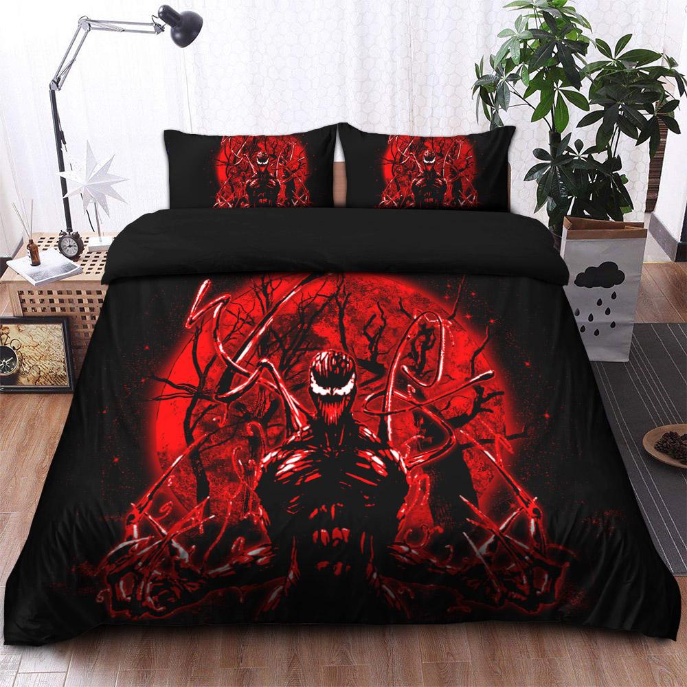 Carnage Moonlight Bedding Set Duvet Cover And 2 Pillowcases