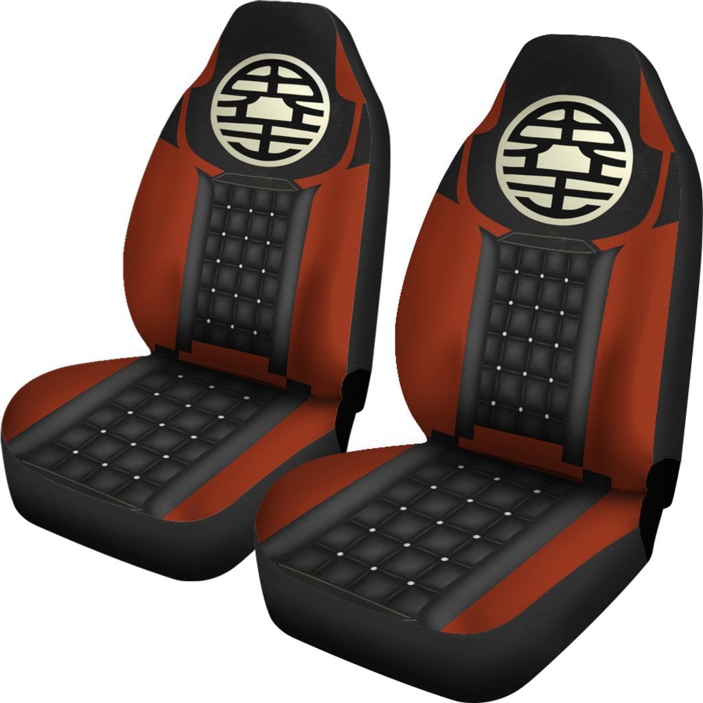 Dragon Ball Logo Car Premium Custom Car Seat Covers Decor Protectors
