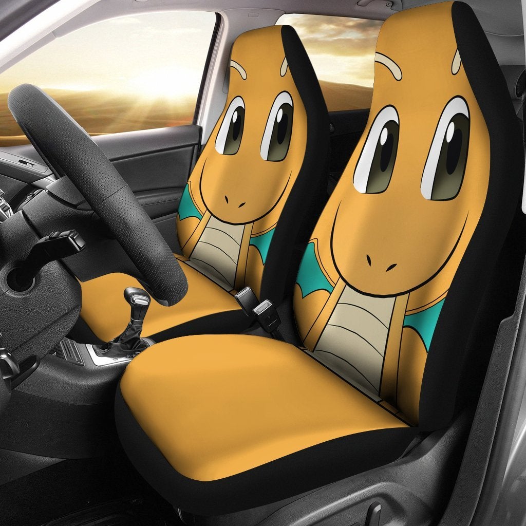 Dragonite Pokemon Premium Custom Car Seat Covers Decor Protector