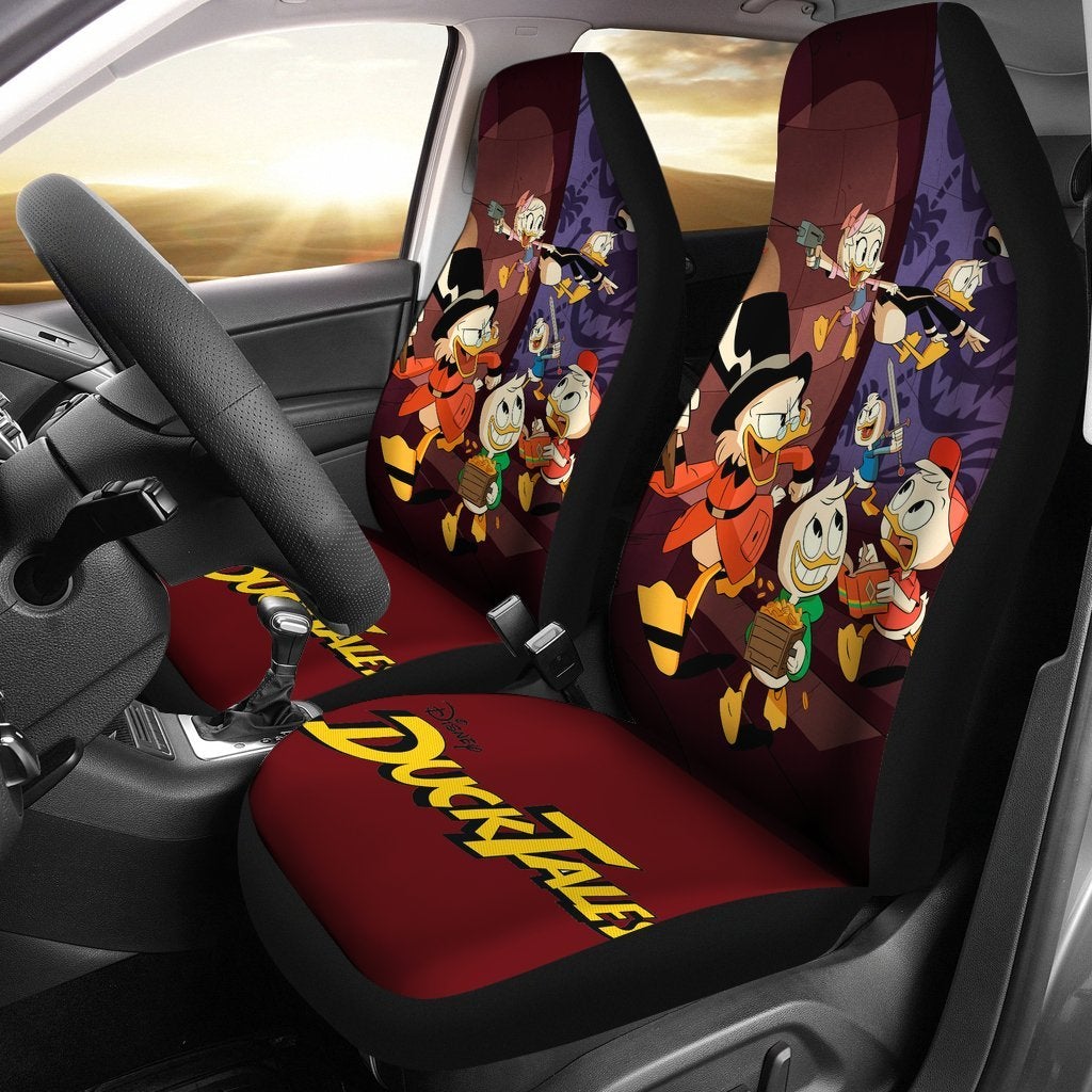 Ducktales Premium Custom Car Seat Covers Decor Protectors