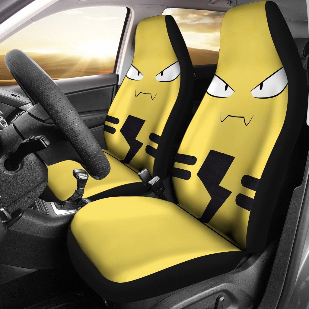 Elekid Pokemon Premium Custom Car Seat Covers Decor Protector