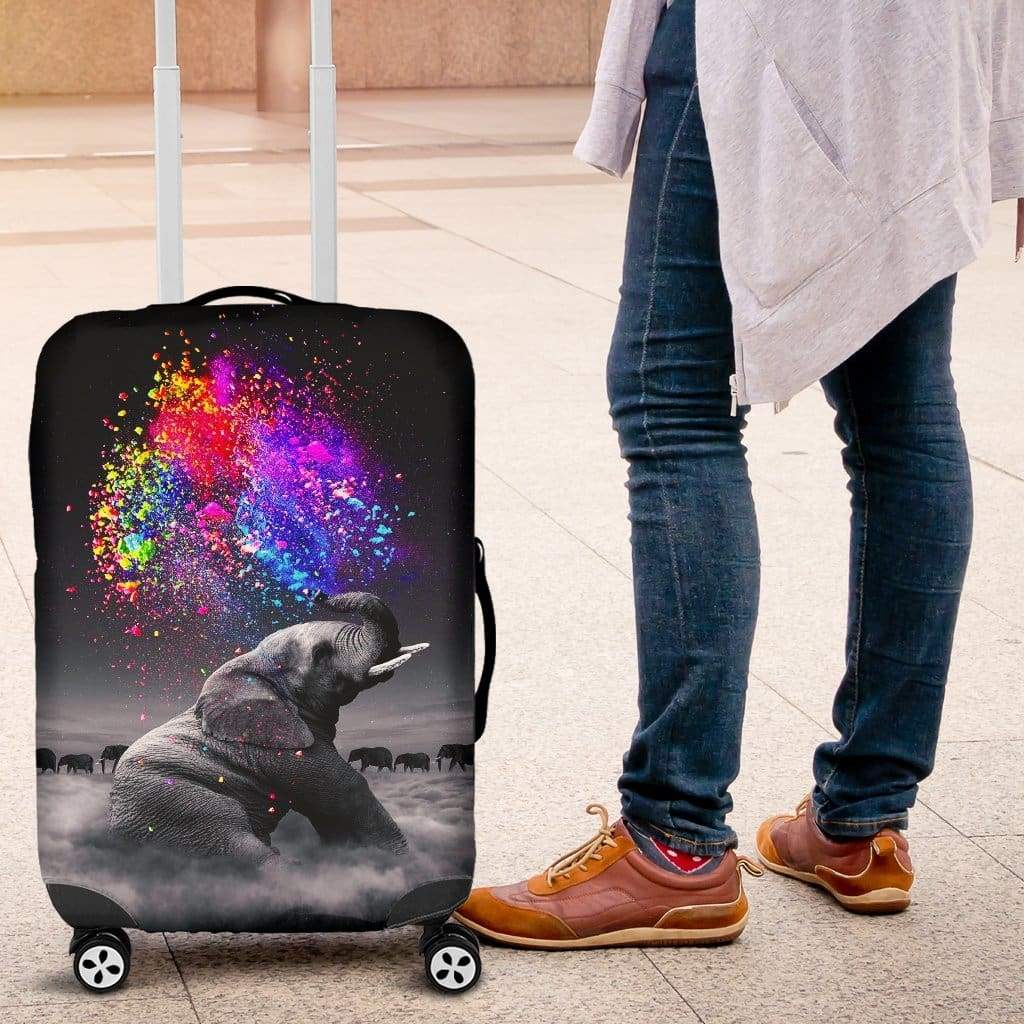Elephant Travel Luggage Cover Suitcase Protector