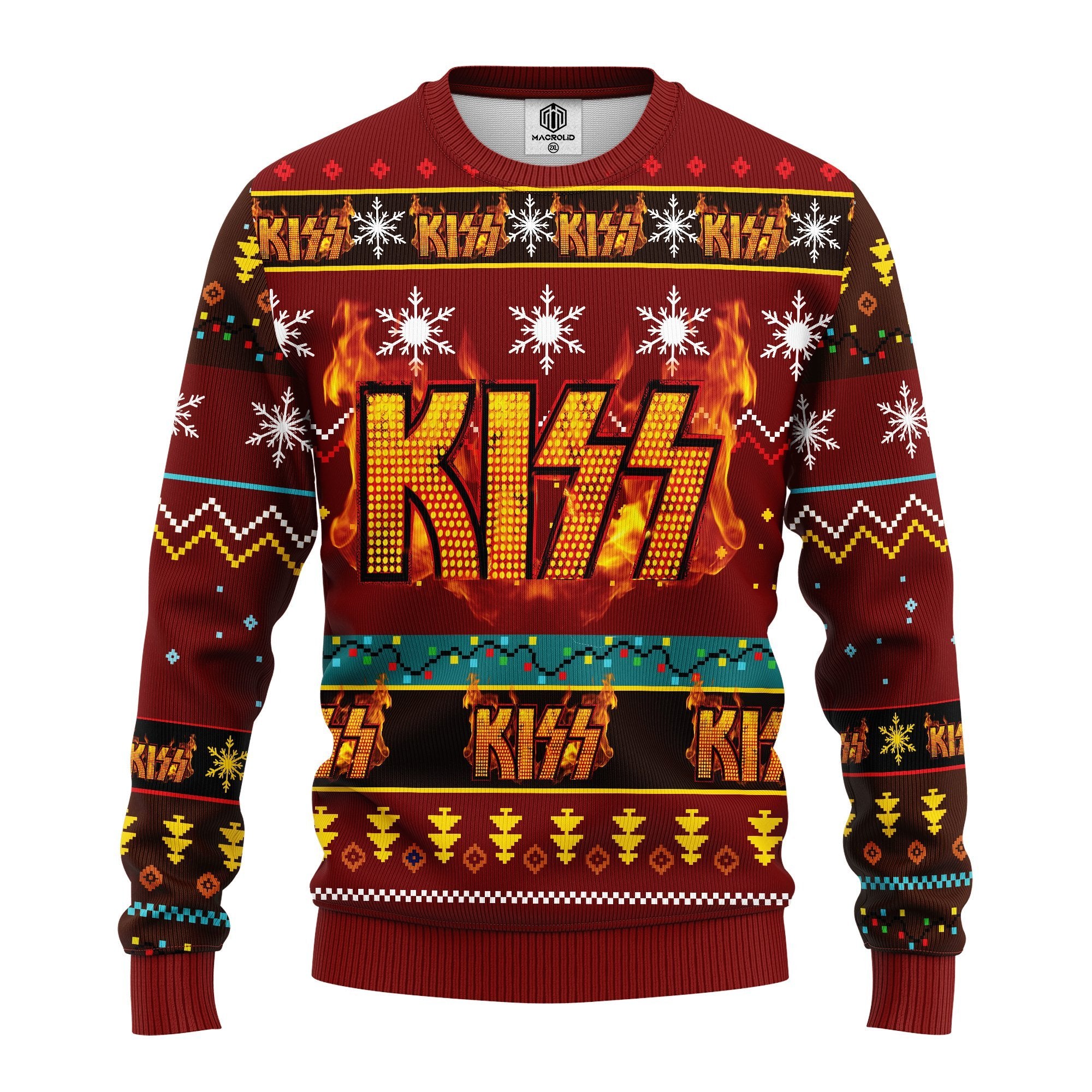 Kizz Ugly Christmas Sweater Red- Amazing Gift Idea Thanksgiving Gift