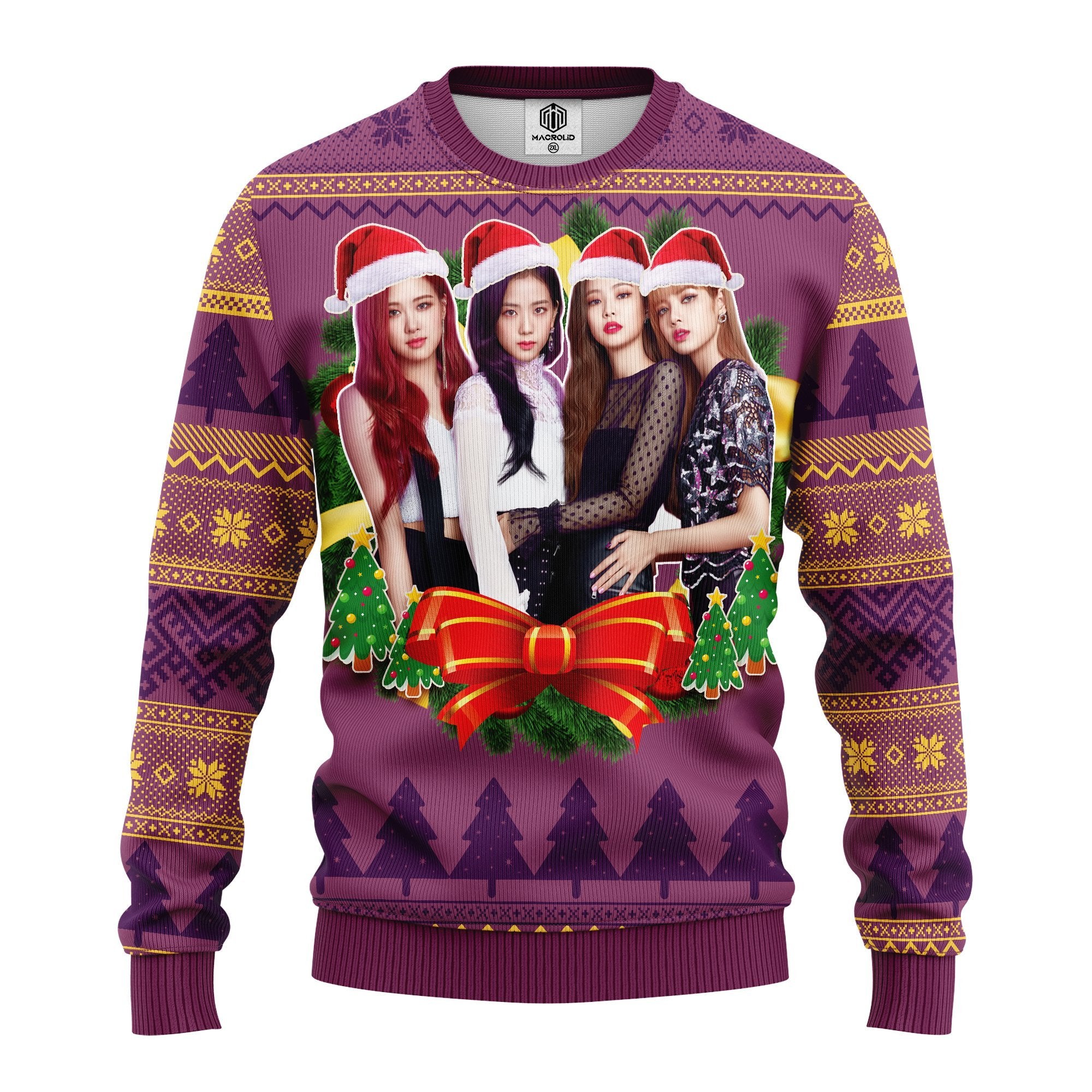 Blackpink New Ugly Christmas Sweater 4 Amazing Gift Idea Thanksgiving Gift