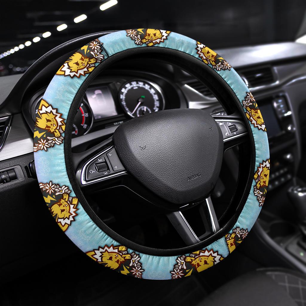 Jolteon Pokemon Car Steering Wheel Cover