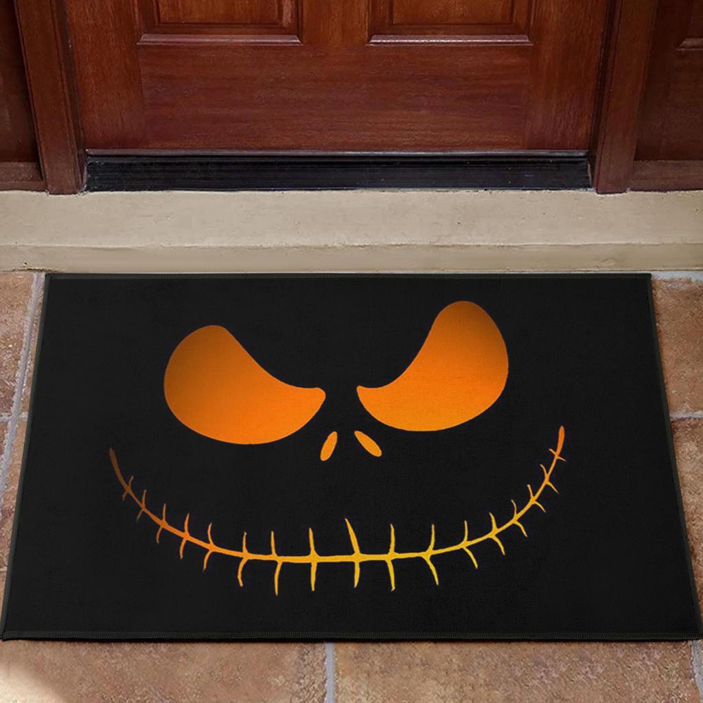 Jack Skellington Face Door Mats