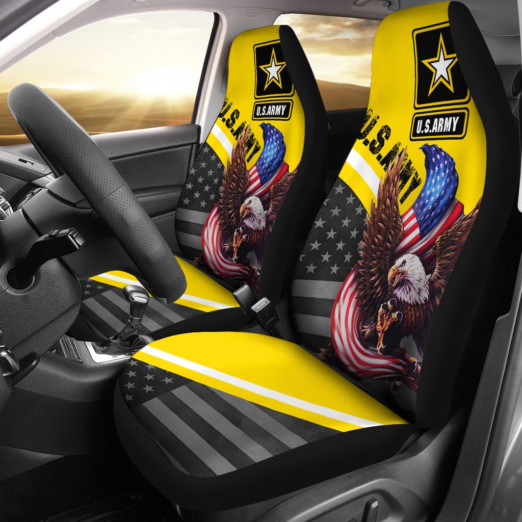 Best US Army Premium Custom Car Seat Covers Decor Protector