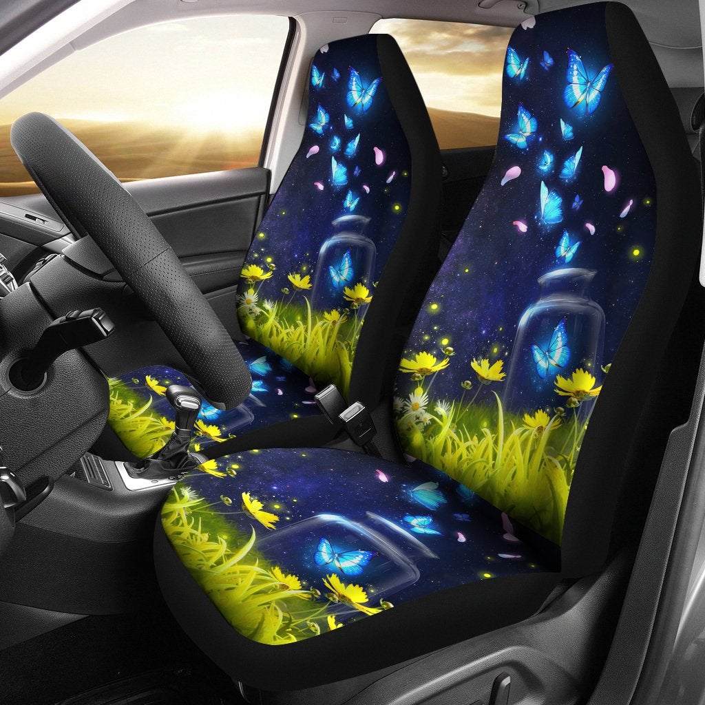 Best Night Butterfly Premium Custom Car Seat Covers Decor Protector