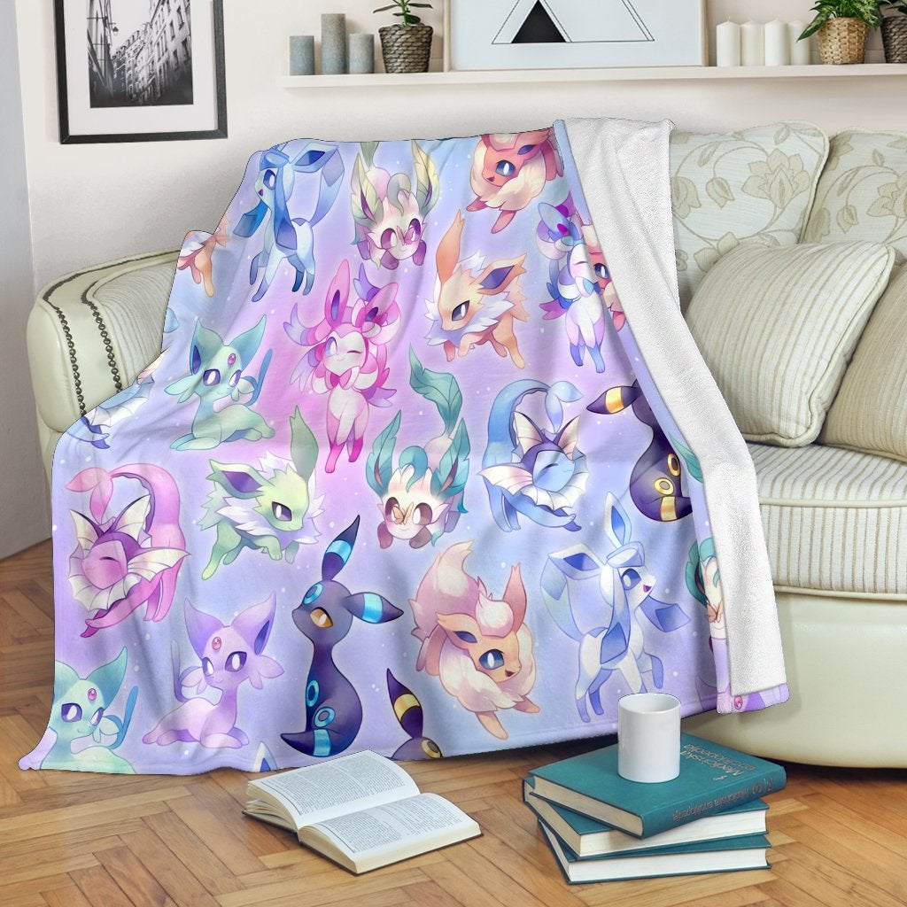 Eeveelution Premium Blanket