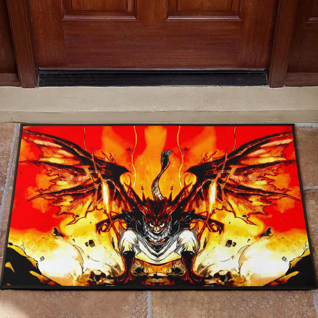 Natsu Dragneel Transform Anime Door Mats