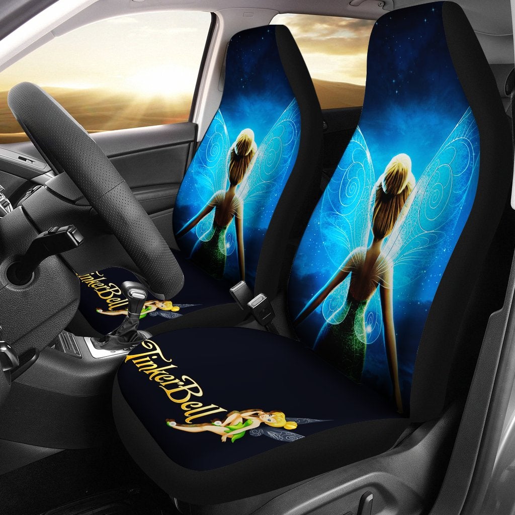 Tinker Bell Premium Custom Car Seat Covers Decor Protectors