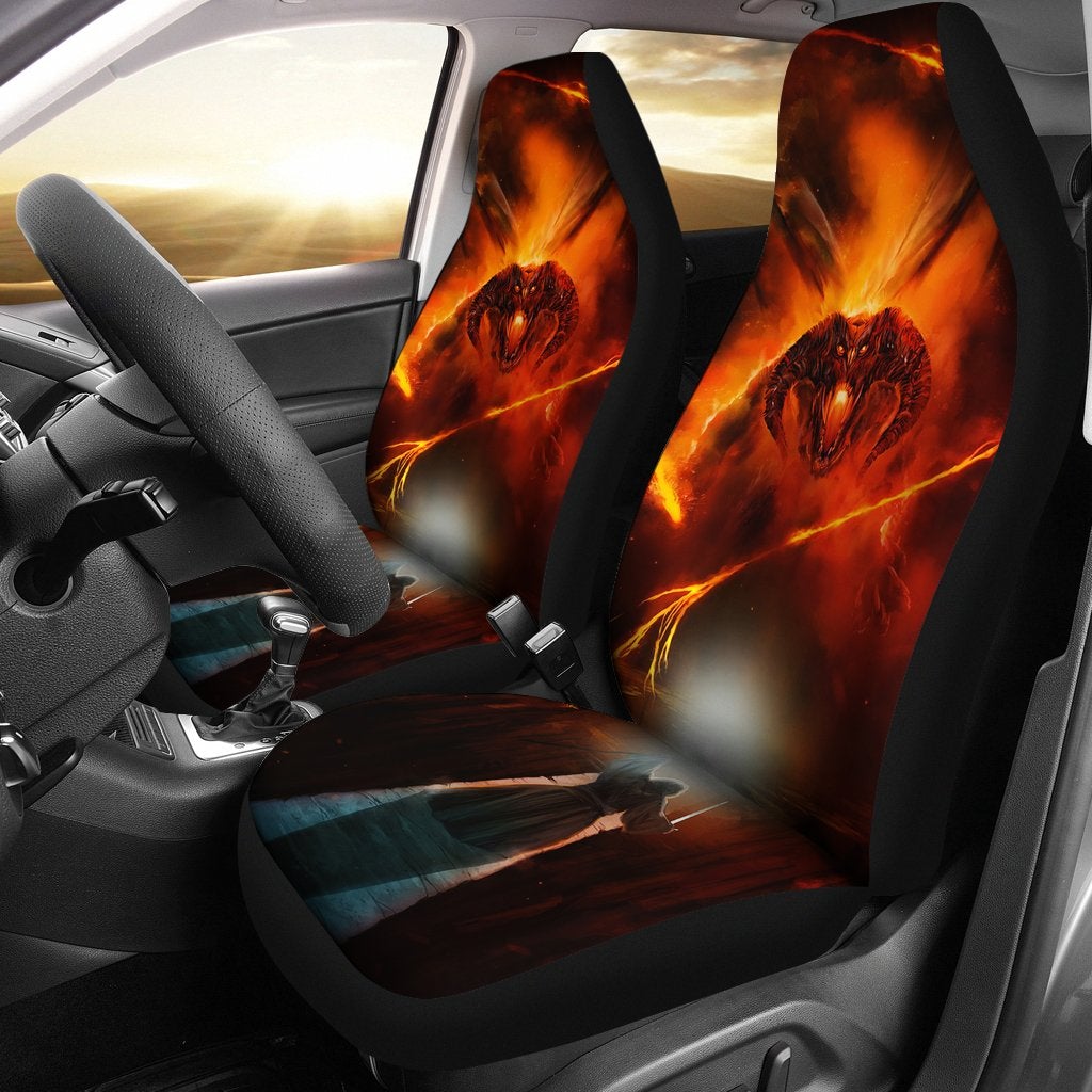 Balrog Vs Gandalf Figural Light Custom Premium Custom Car Premium Custom Car Seat Covers Decor Protectors Decor Protector