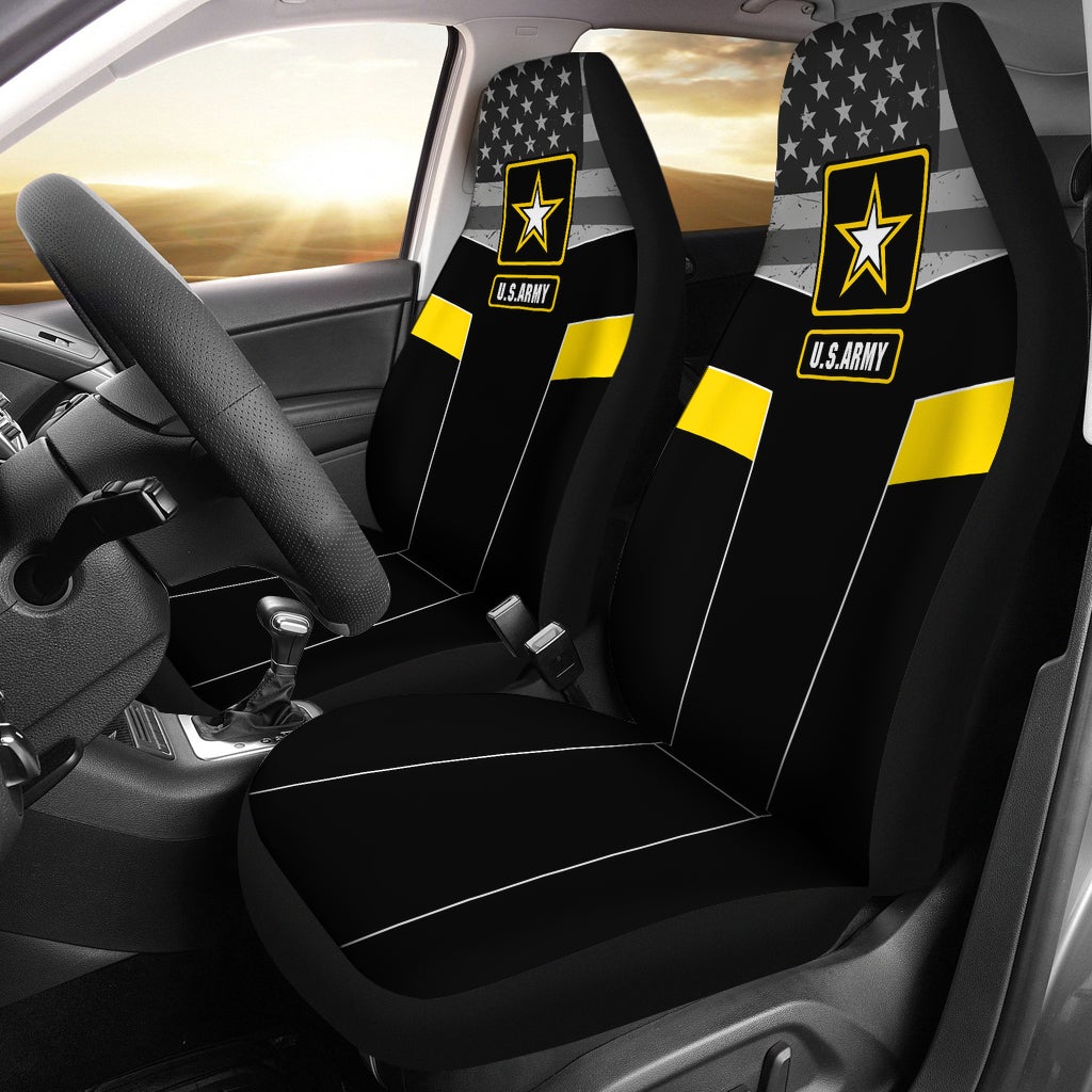 Best US Army 3D Premium Custom Car Seat Covers Decor Protector