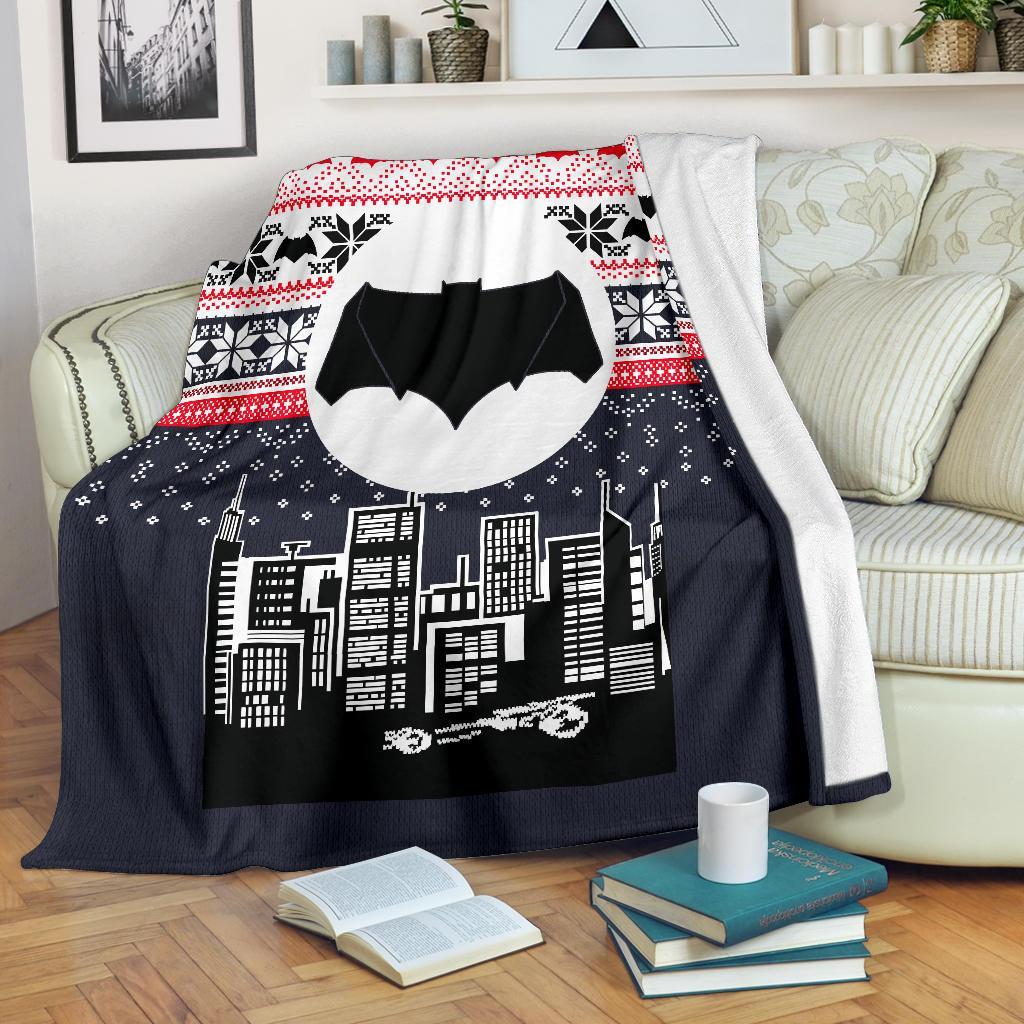 Batman Ugly Christmas Custom Blanket Home Decor