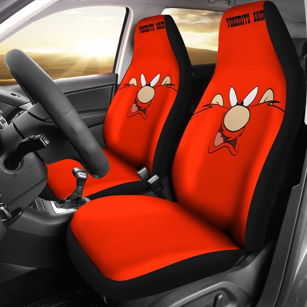 Yosemite Sam Premium Custom Car Seat Covers Decor Protectors