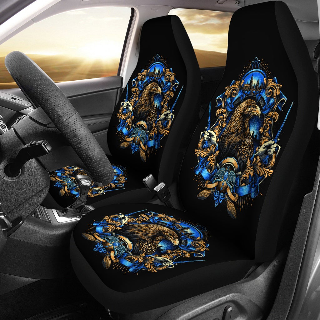 House Of The Wise Harry Potter Premium Custom Car Seat Covers Decor Protector