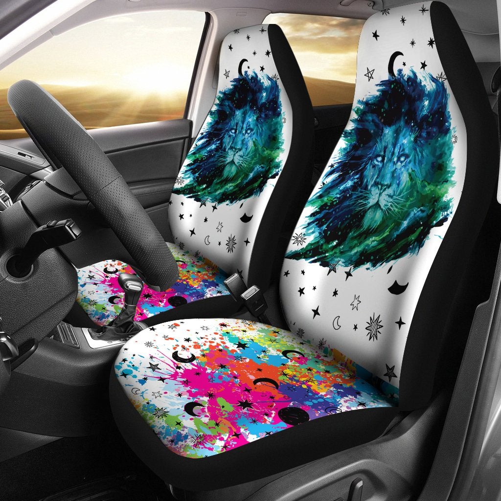Best African Lion Drawing Premium Custom Car Seat Covers Decor Protector