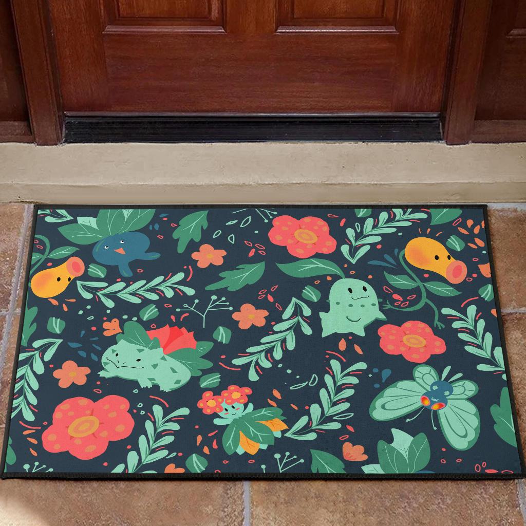 Pokemon Grass Door Mats