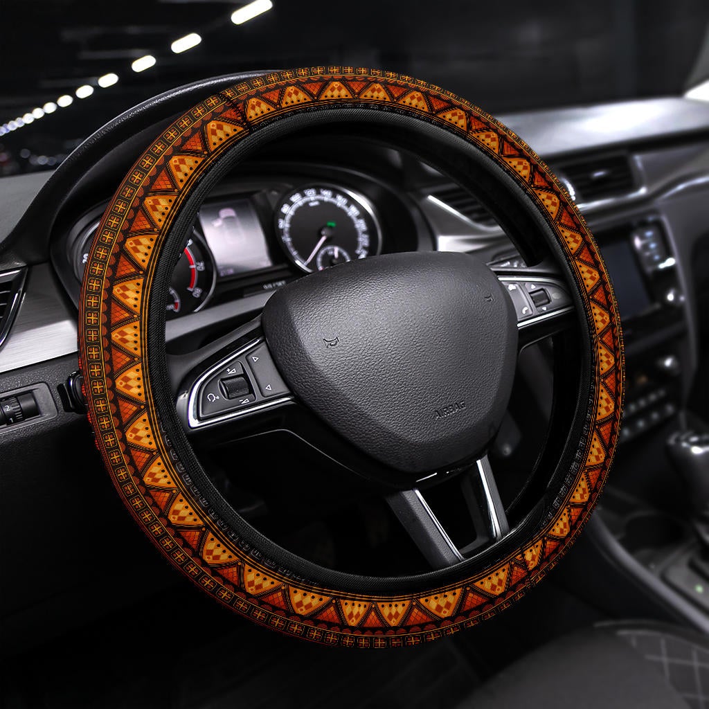 Native American Premium Car Steering Wheel Cover