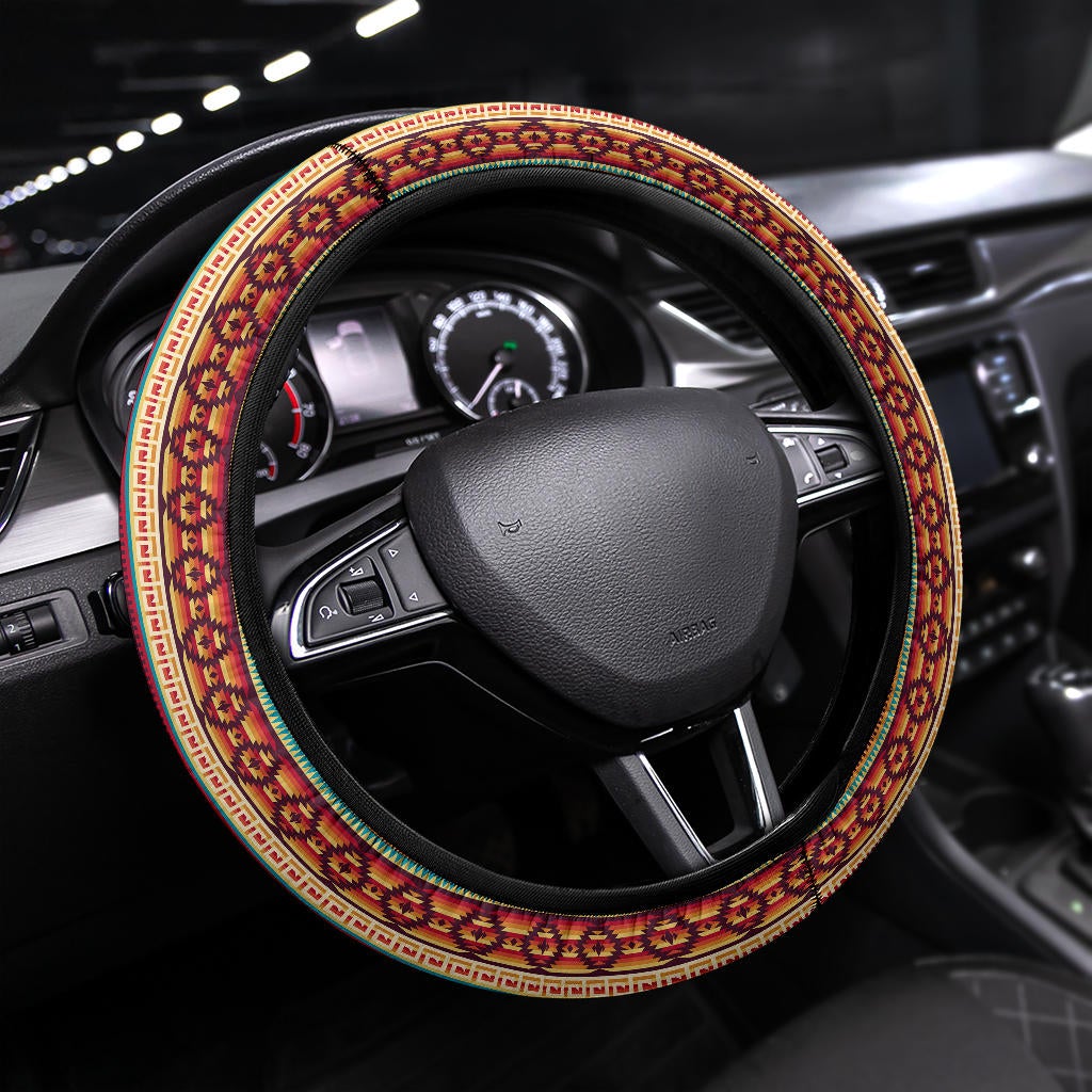 Native American Vintage Premium Car Steering Wheel Cover