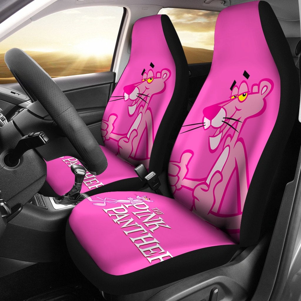Pink Panther Premium Custom Car Seat Covers Decor Protectors